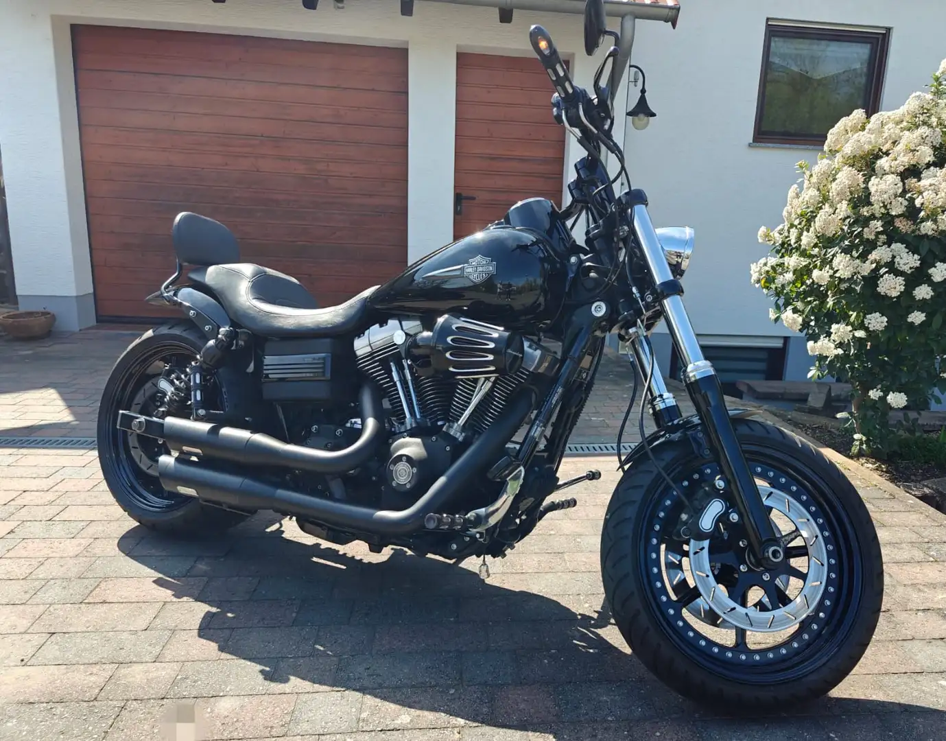 Harley-Davidson Dyna Fat Bob Top-Zustand, viele Extras! Black - 1