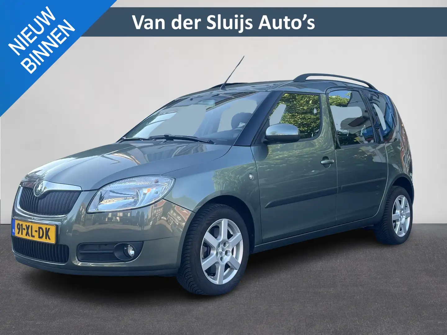 Skoda Roomster 1.6-16V Style Vestiging Driebergen Verde - 1