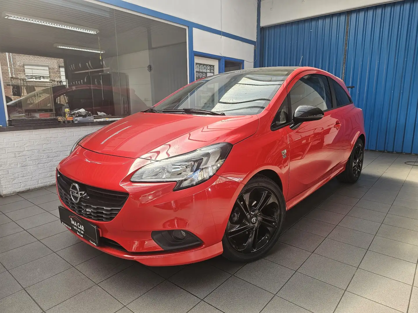 Opel Corsa 1.4i Sport OPC LINE Rood - 1
