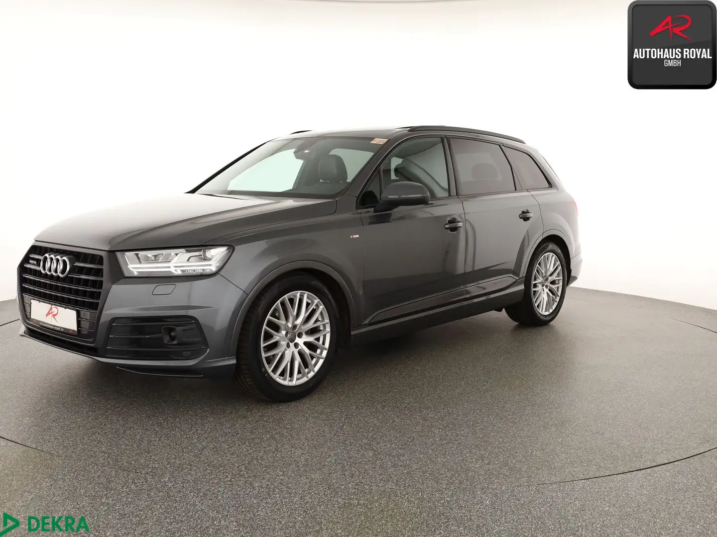 Audi Q7 Q7 3.0 TDI qu 3x S LINE HUD,LUFT,KEYLESS,ACC,AHK Gris - 1
