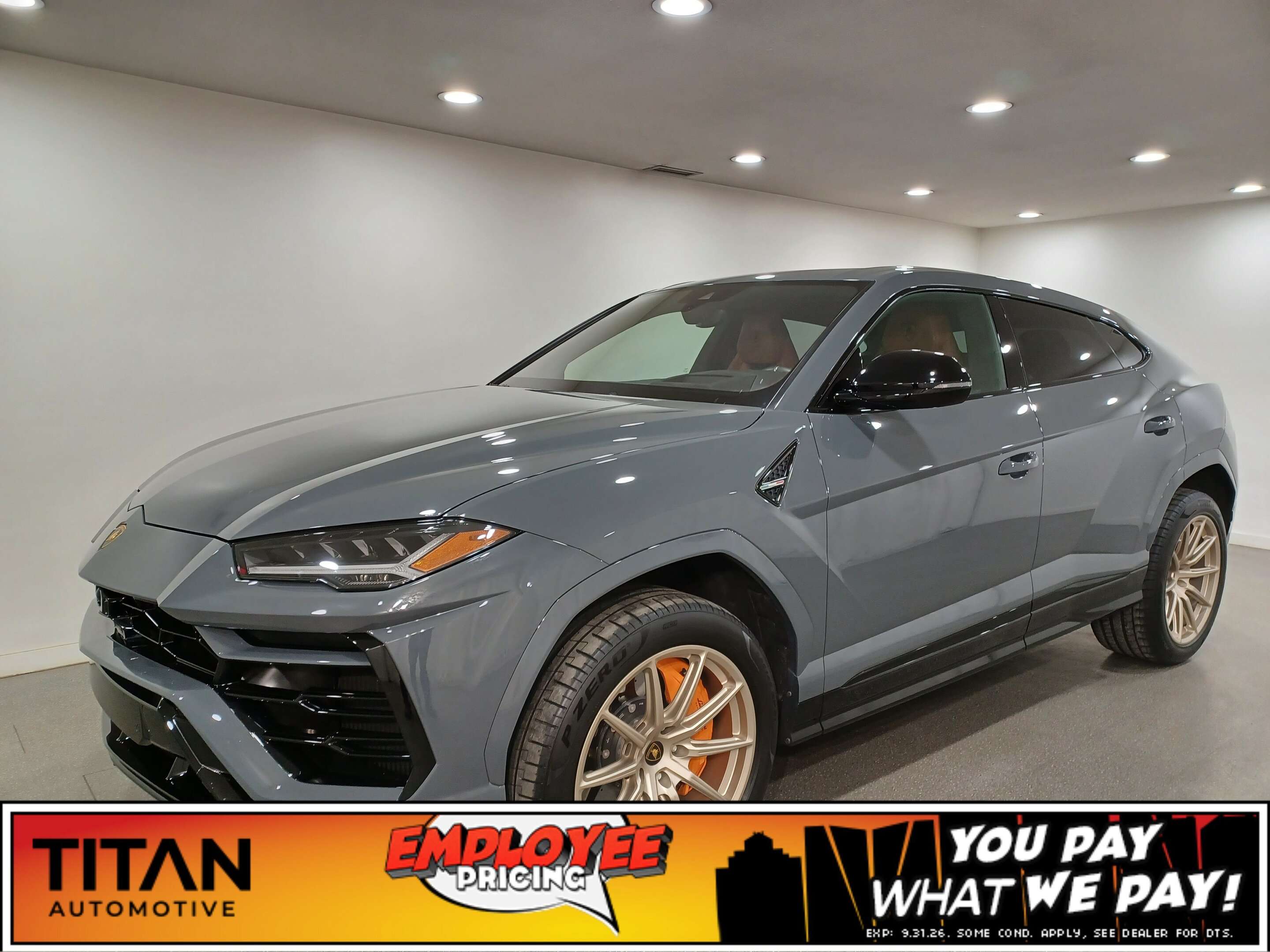 2022 Lamborghini Urus *NO LUX TAX!!! | Grigio Telesto | Terra Asia/Nero