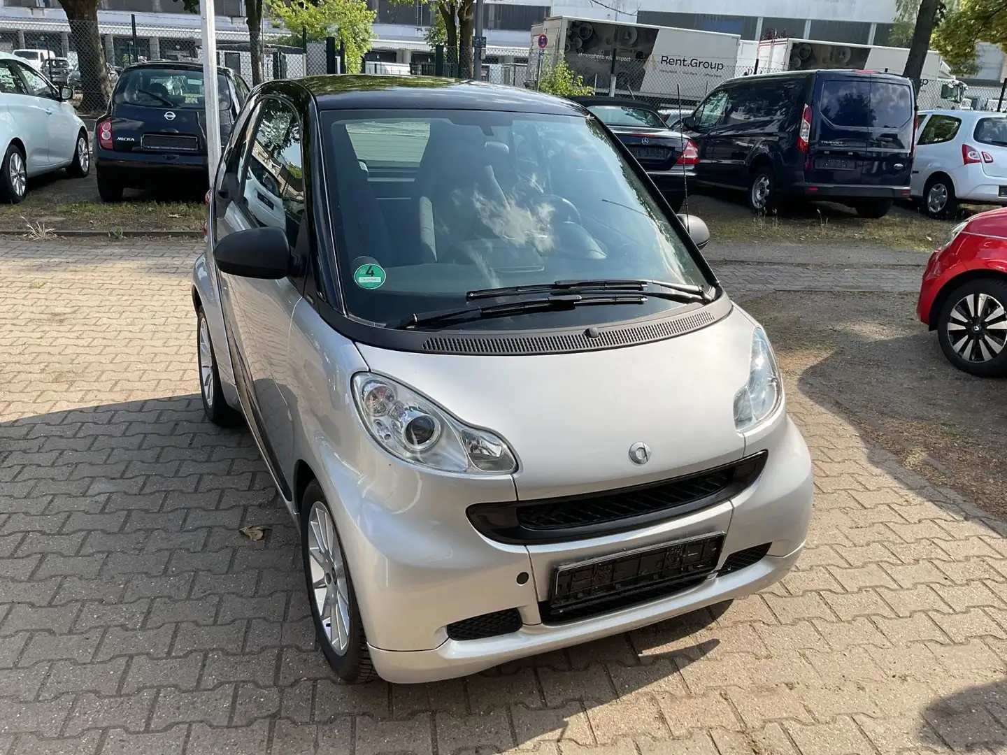 smart forTwo fortwo coupe Micro Hybrid Drive 52kW Argent - 1