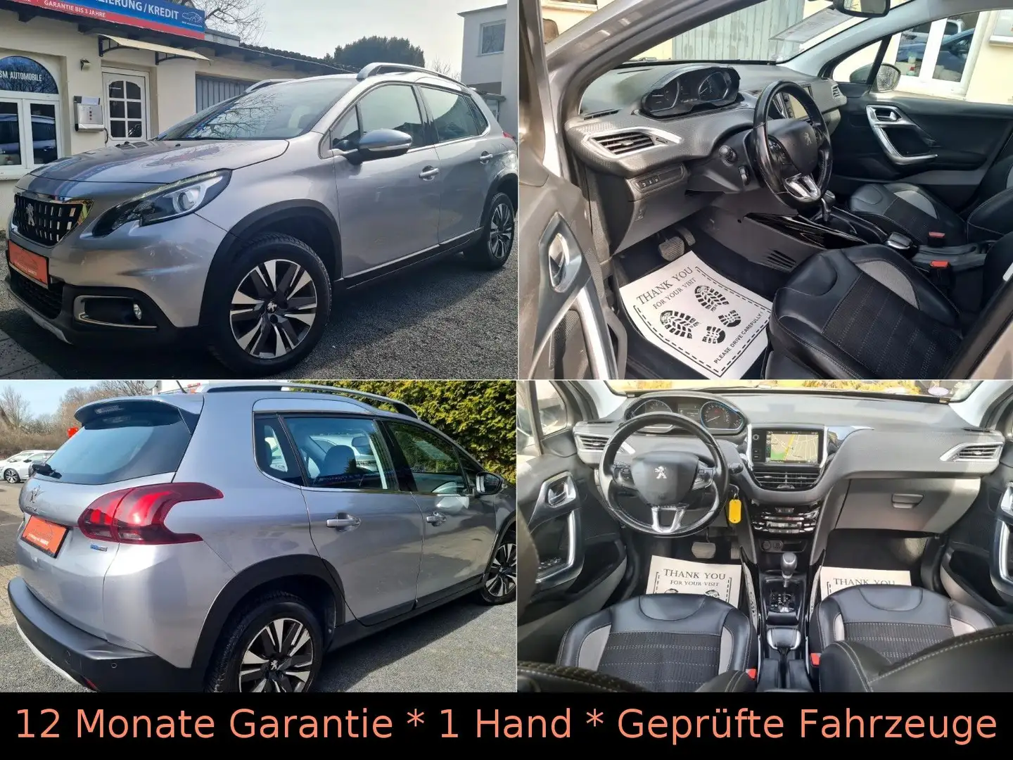 Peugeot 2008 AUT/Sport/LED/ Allure/Leder/City-Paket Gris - 2
