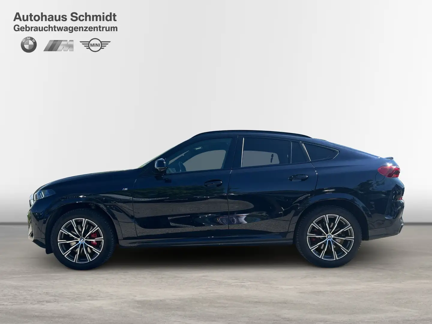 BMW X6 xDrive40d 722€ netto/mtl.*M Sportpaket*H&K*Pano*AH Zwart - 2