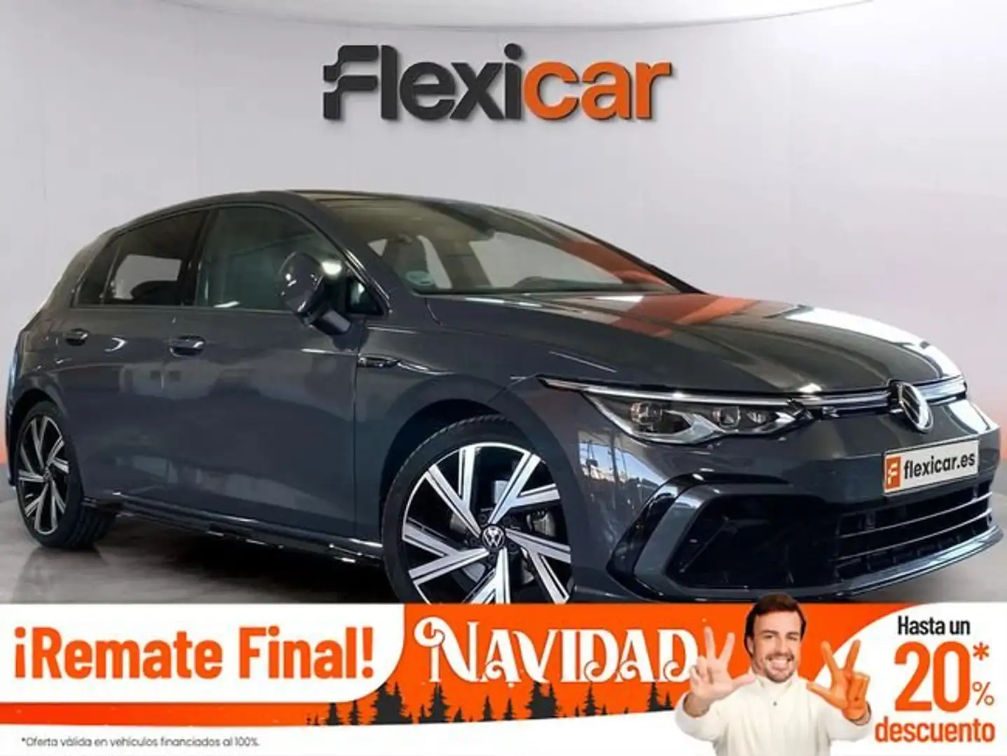 Volkswagen Golf 1.5 TSI R-Line 110kW Gris - 1