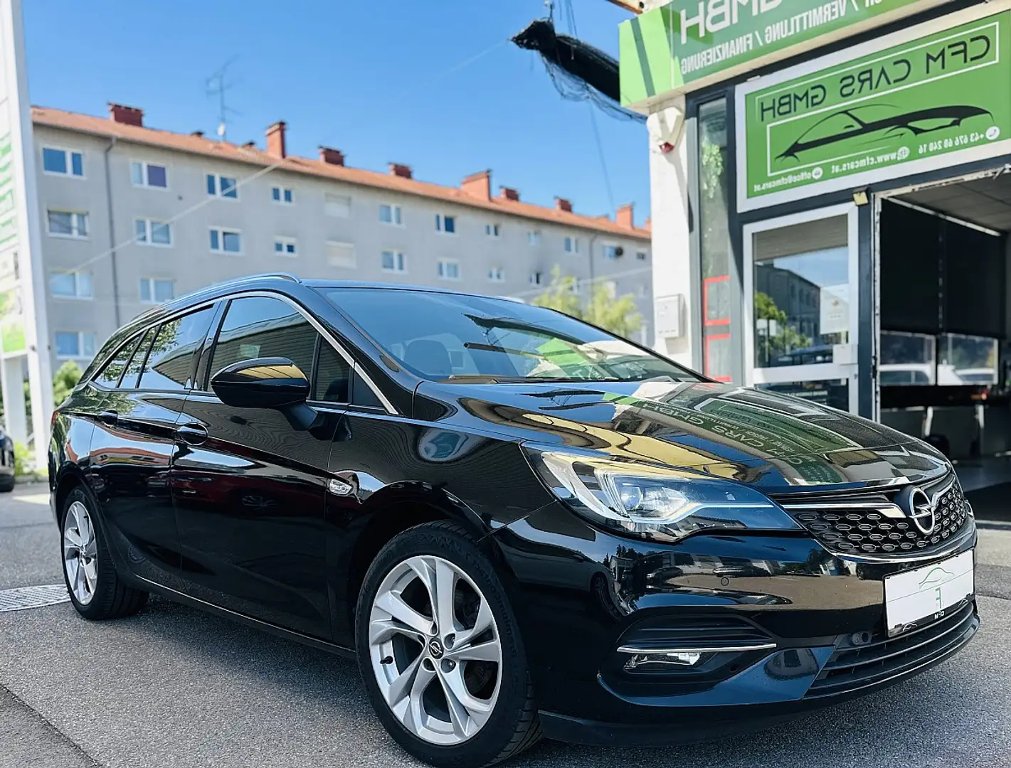 Opel Astra ST 1,5 CDTI Business Elegance Aut. Schwarz - 2