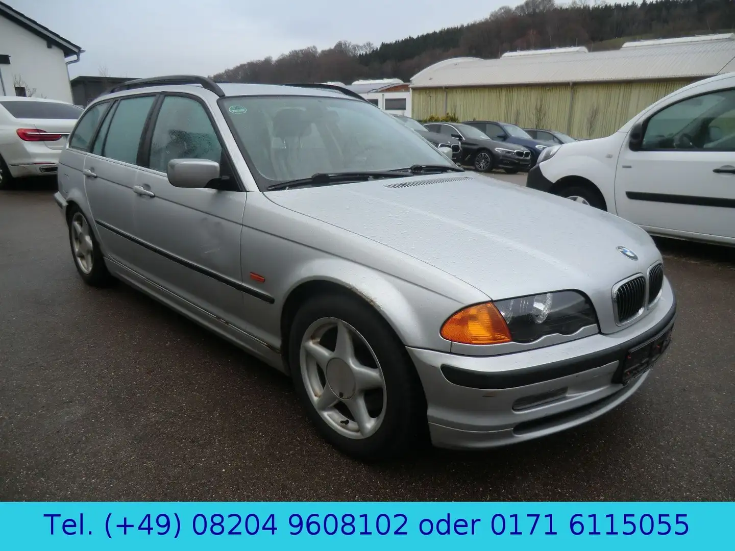 BMW 320 i Touring Automatik/Leder/AHK/2.Hand Argent - 1