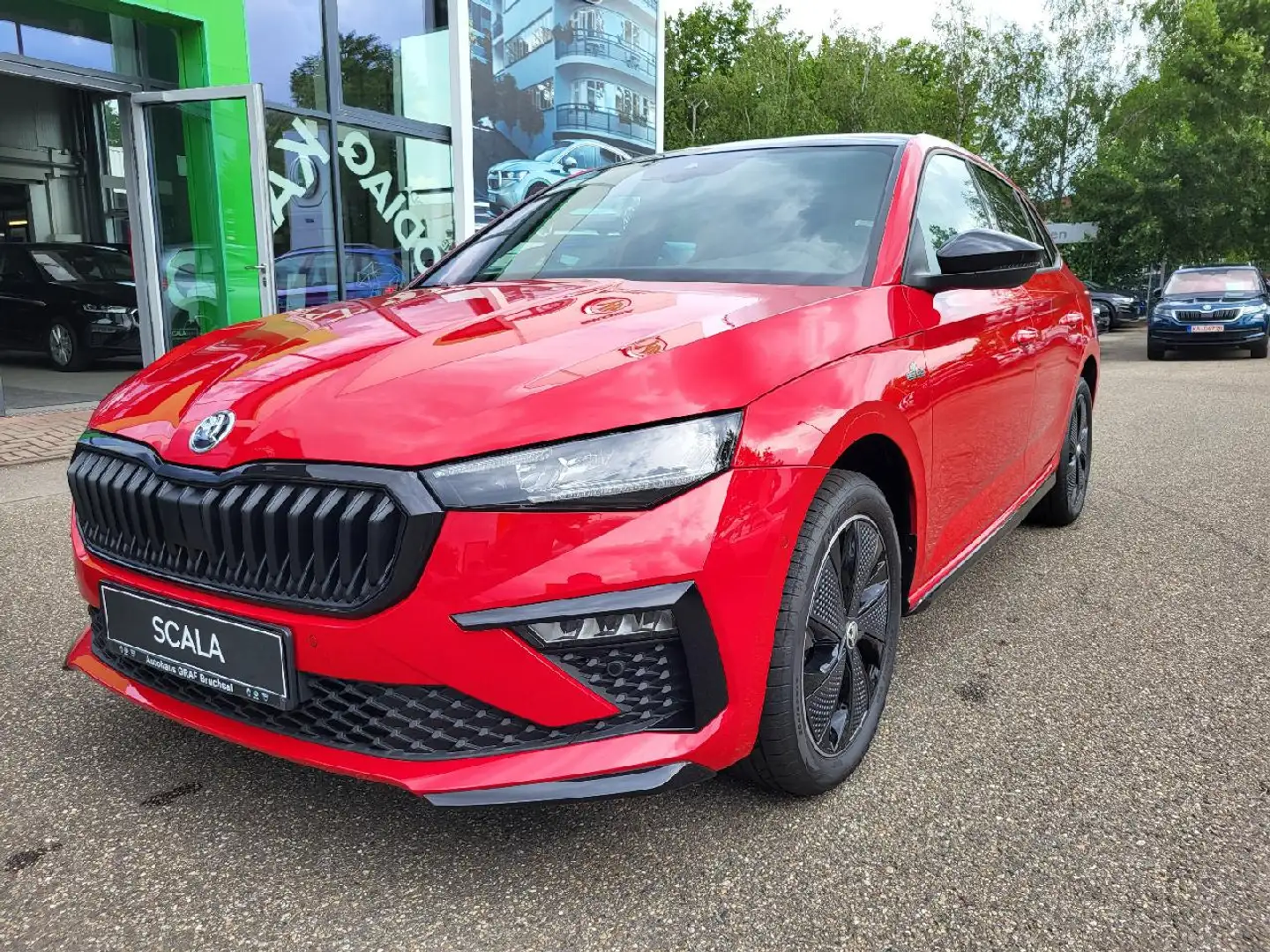 Skoda Scala Scala Monte Carlo 85kW TSI DSG Klima*Navi*PDC Rot - 1