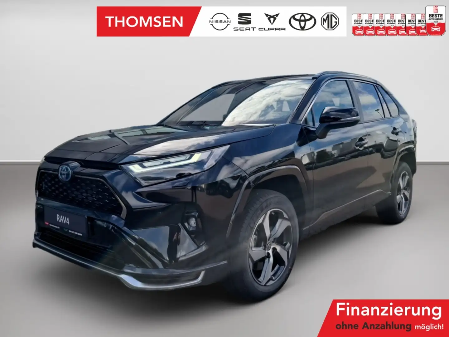 Toyota RAV 4 RAV4 2.5 Teamplayer ab 399€ Leasingangebot! Schwarz - 1