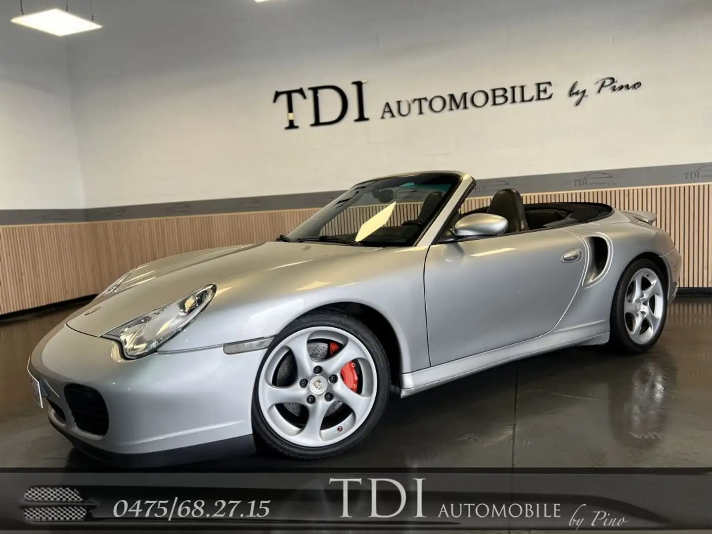 Porsche 911 911 Turbo 3.6 Turbo*Cabriolet*Boite Manuelle* Silber - 1