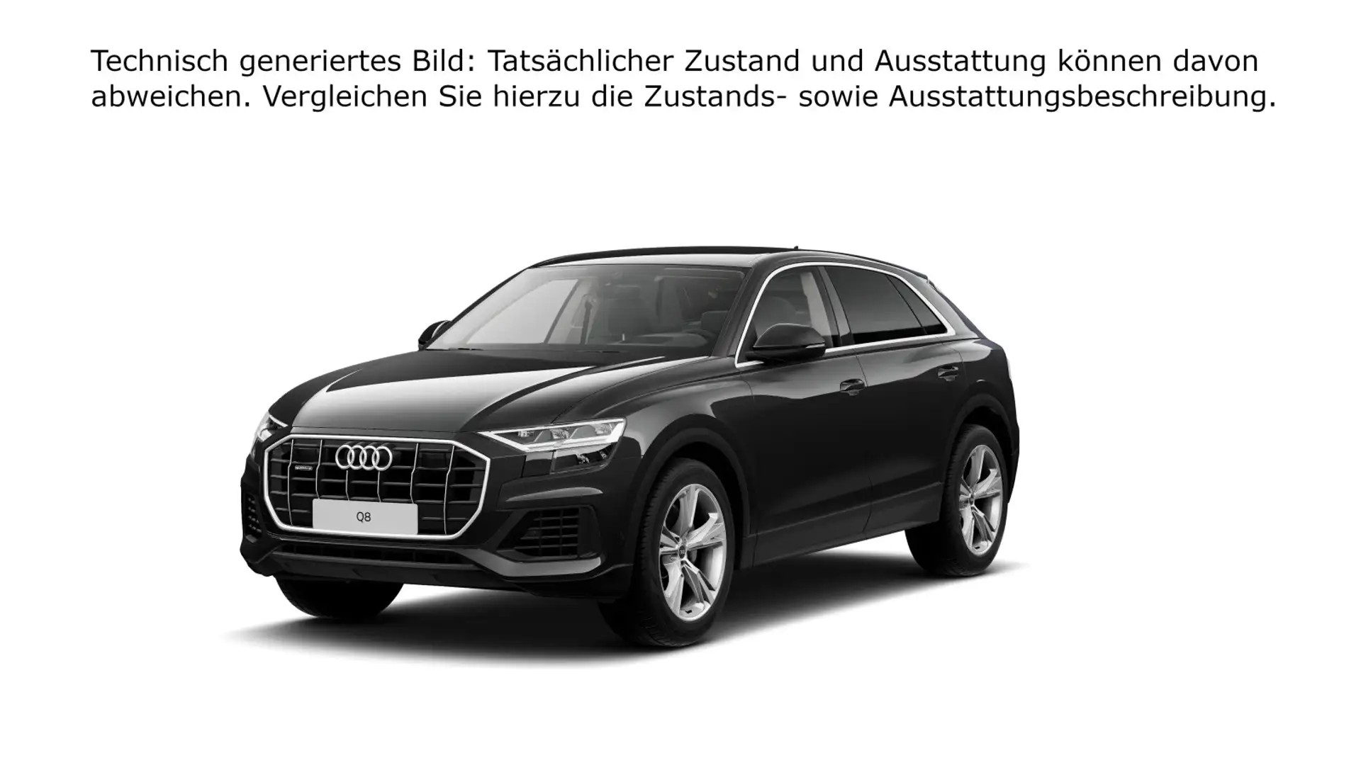 Audi Q8 55 TFSI quattro tiptronic Schwarz - 2