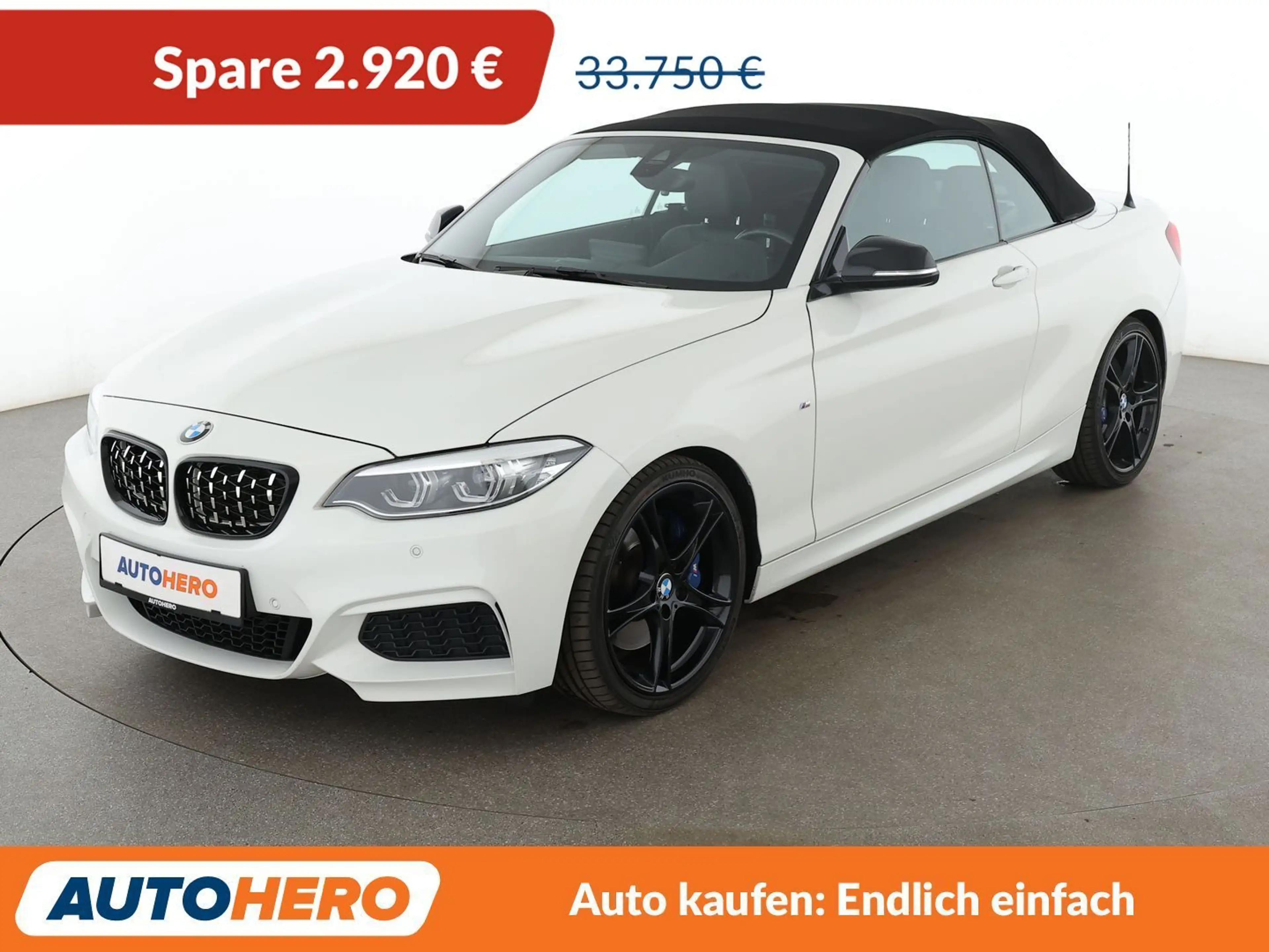 BMW M2 M240i Aut.*LED*TEMPO*CAM*PDC*H/K*BT*DAB*