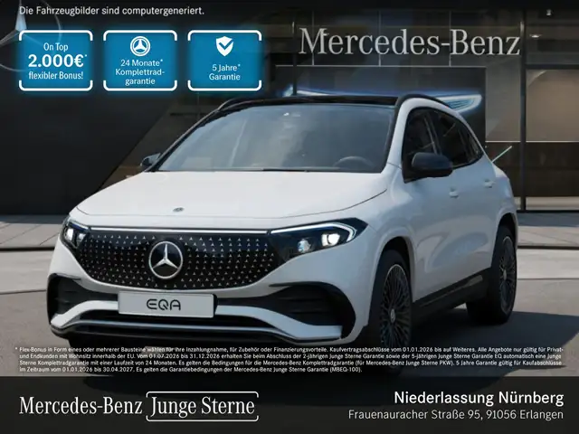 Mercedes-Benz EQA 4M AMG+NIGHT+ADVANCED+PANO+360+MEMORY+HUD