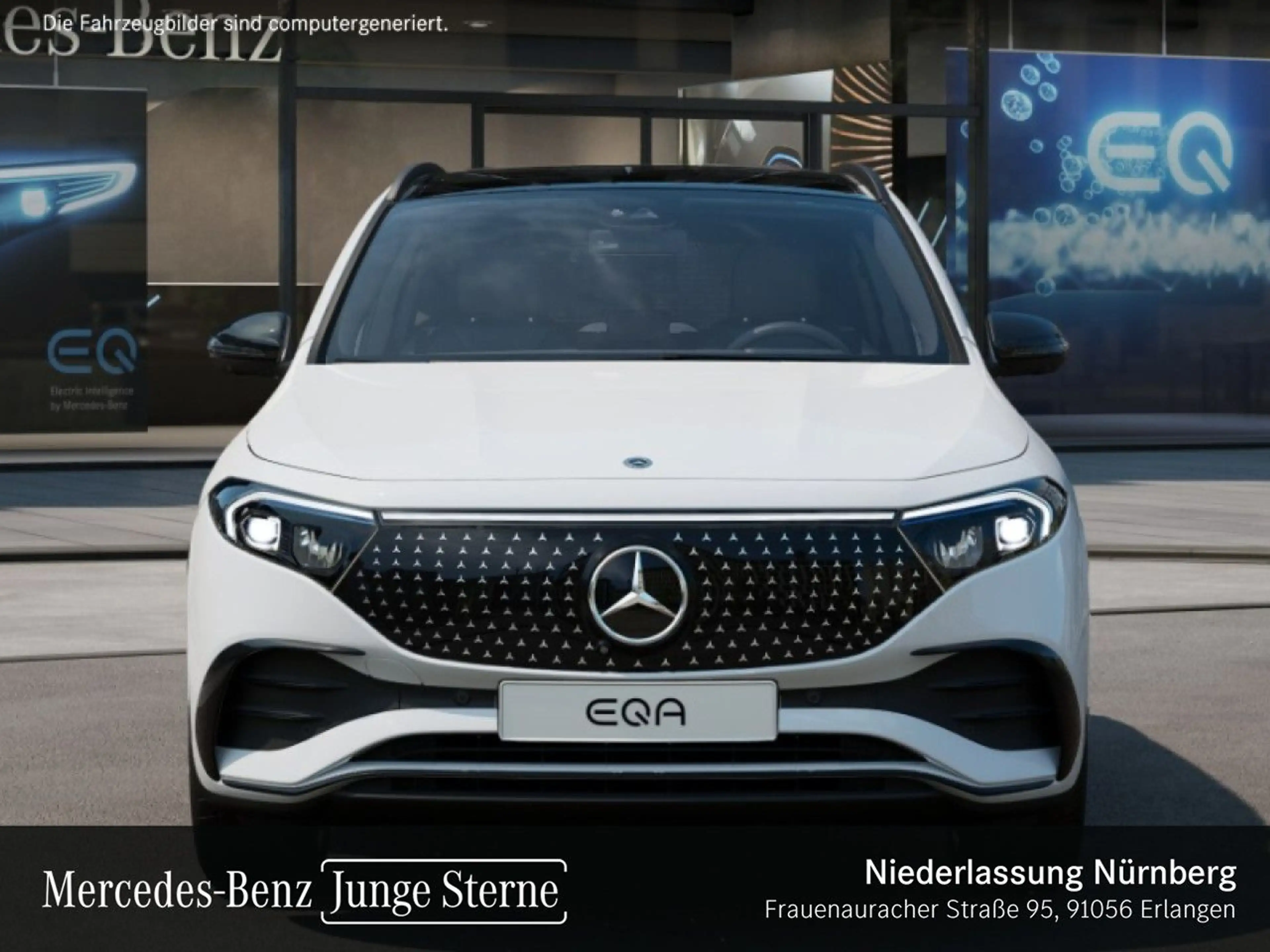Mercedes-Benz EQA 300 4M AMG+NIGHT+ADVANCED+PANO+360+MEMORY+HUD — photo 8