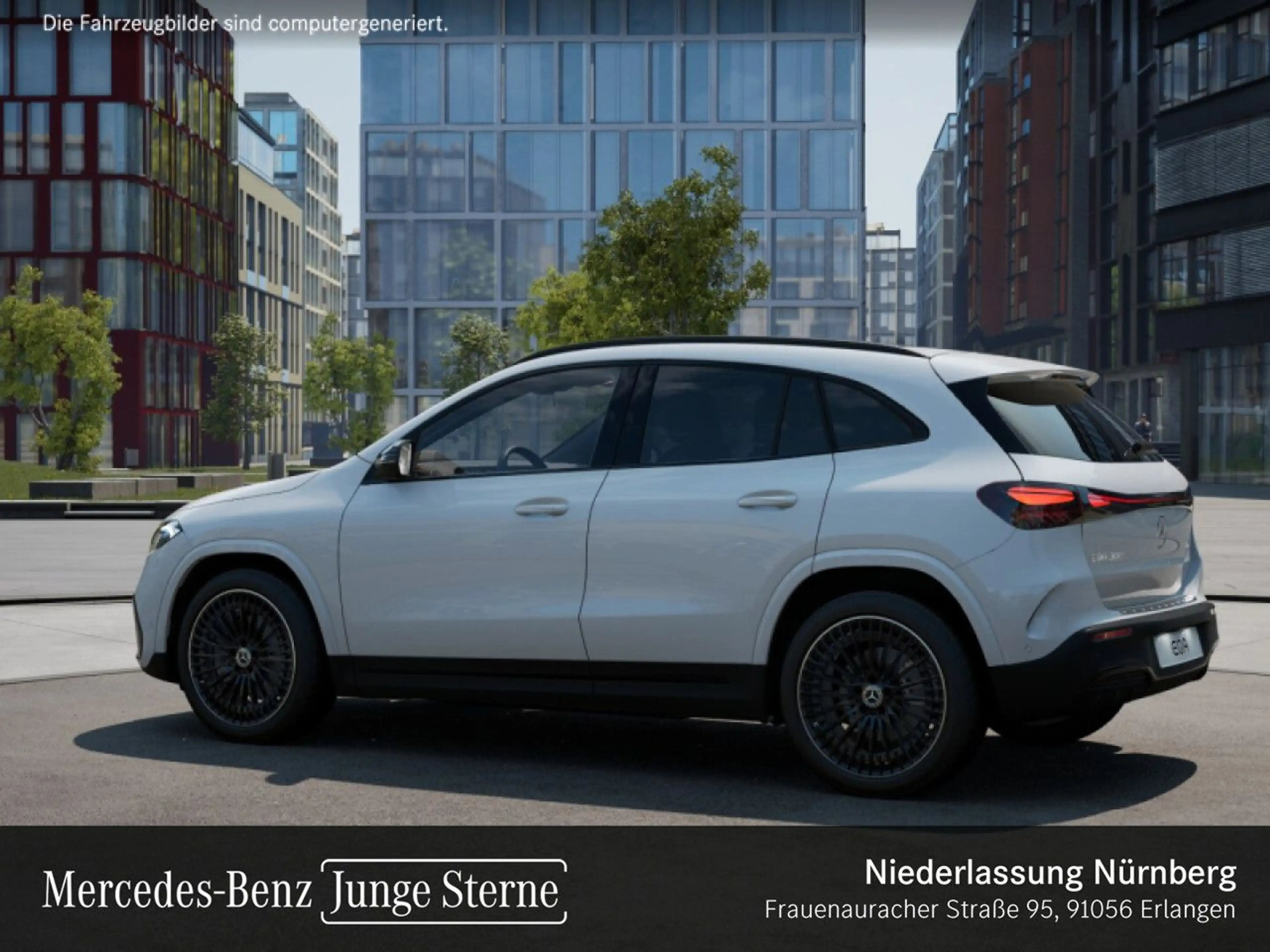 Mercedes-Benz EQA 300 4M AMG+NIGHT+ADVANCED+PANO+360+MEMORY+HUD — photo 15