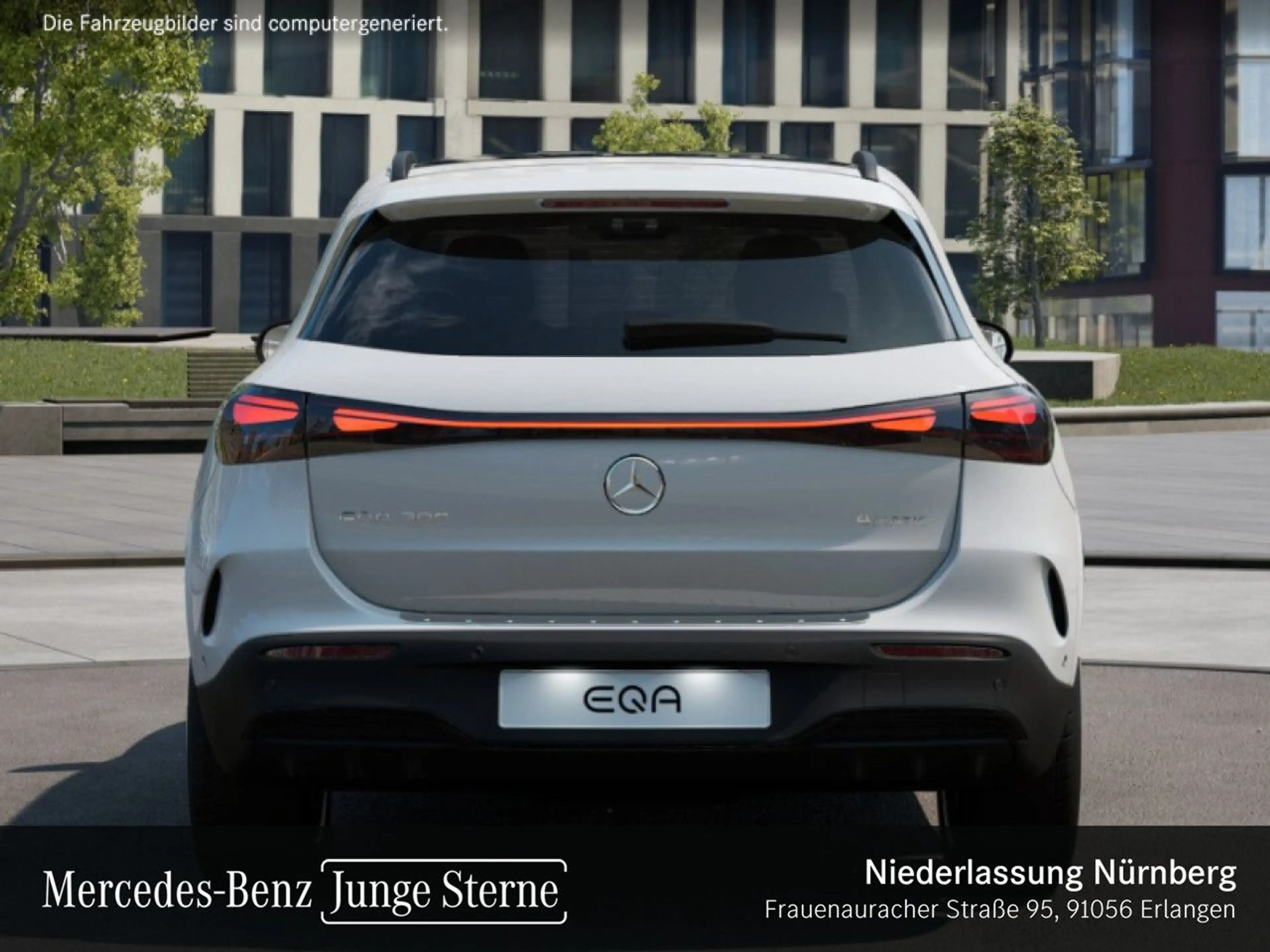 Mercedes-Benz EQA 300 4M AMG+NIGHT+ADVANCED+PANO+360+MEMORY+HUD — photo 9