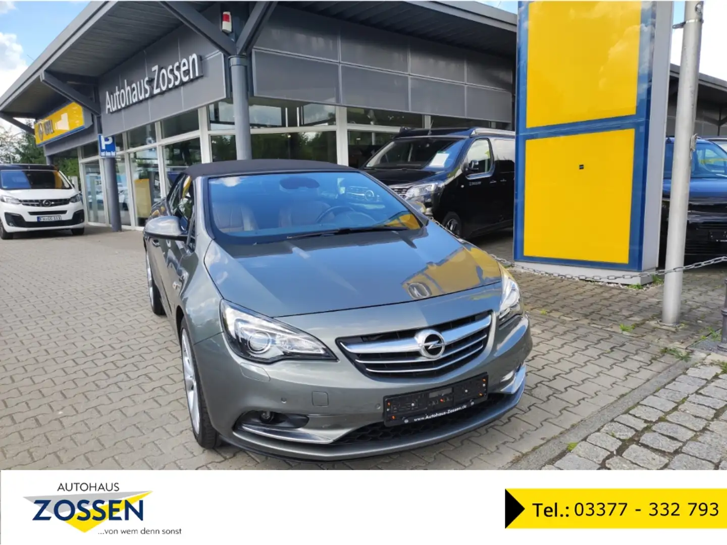 Opel Cascada Innovation 1.6 Turbo Nappa-Leder, Navi, Kamera, Xe Gris - 2