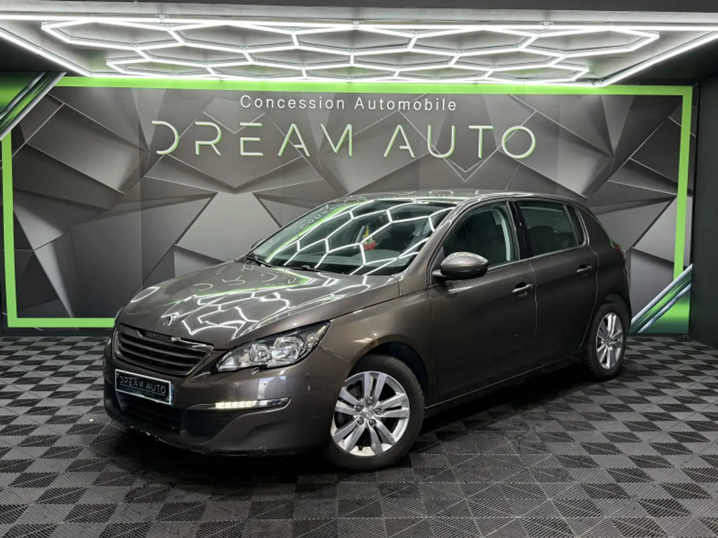 Peugeot 308 1.6 BLUEHDI 100CH ACTIVE S\u0026S 5P Brun - 1