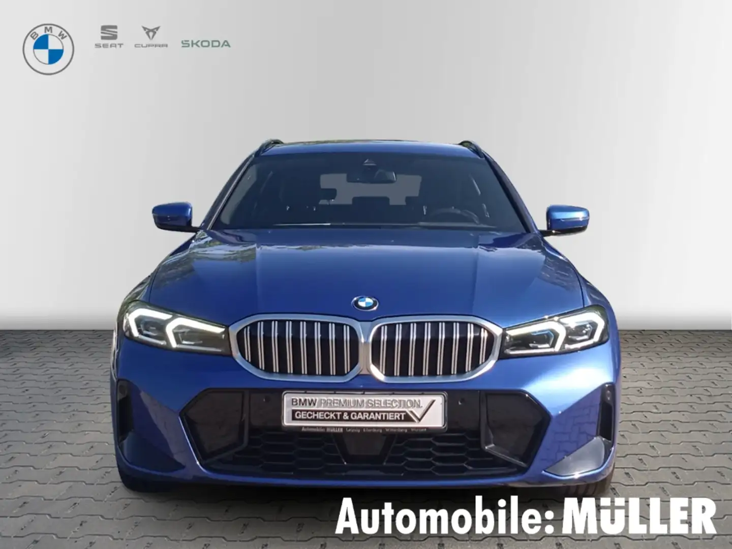 BMW 320 d xDrive Touring*MSport*Keyless*ACC*DAB*RFK*Alarm* Blau - 2