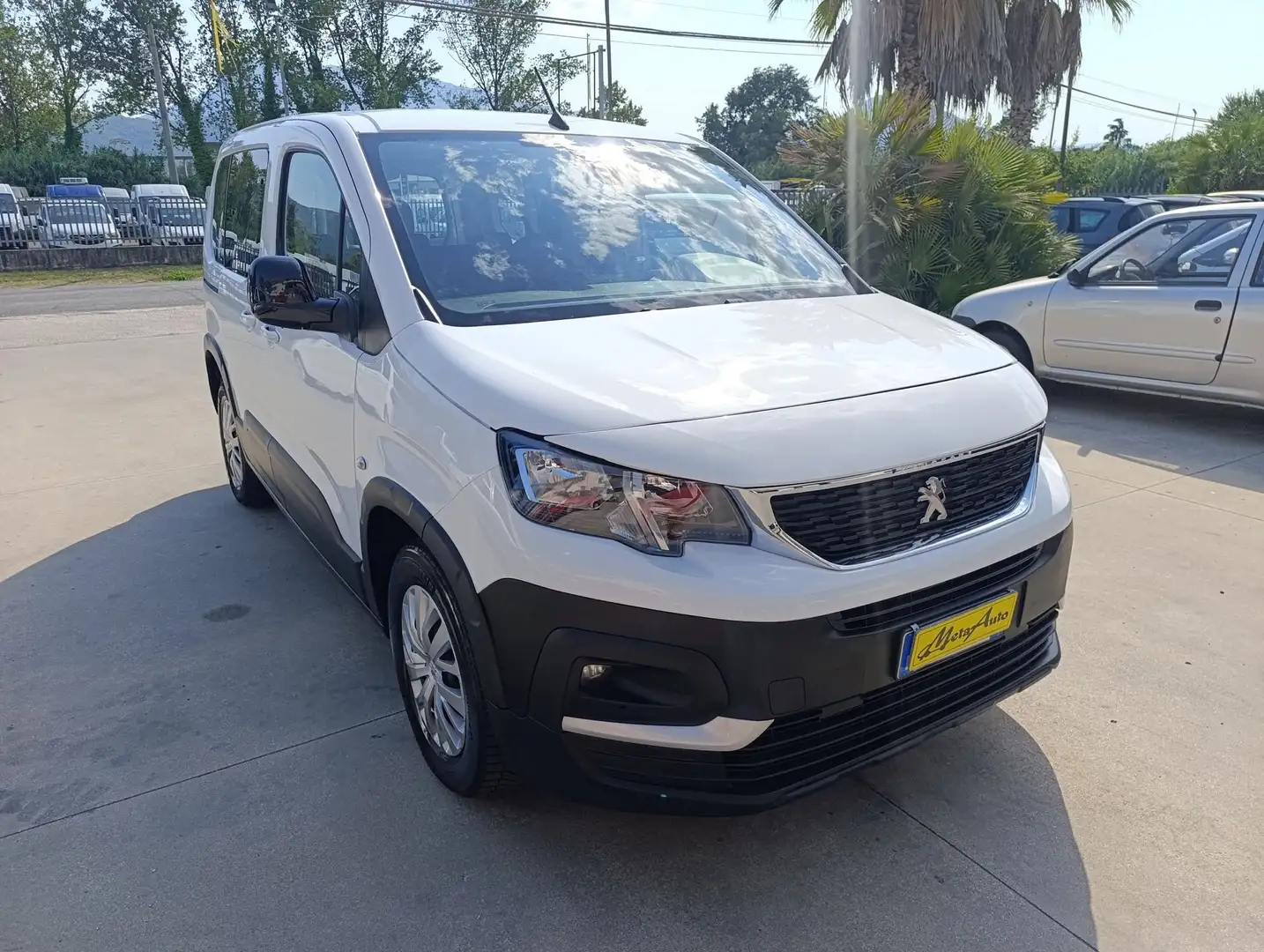 Peugeot Rifter Rifter BlueHDi N1 5 POSTI AUTOCARRO Bianco - 2