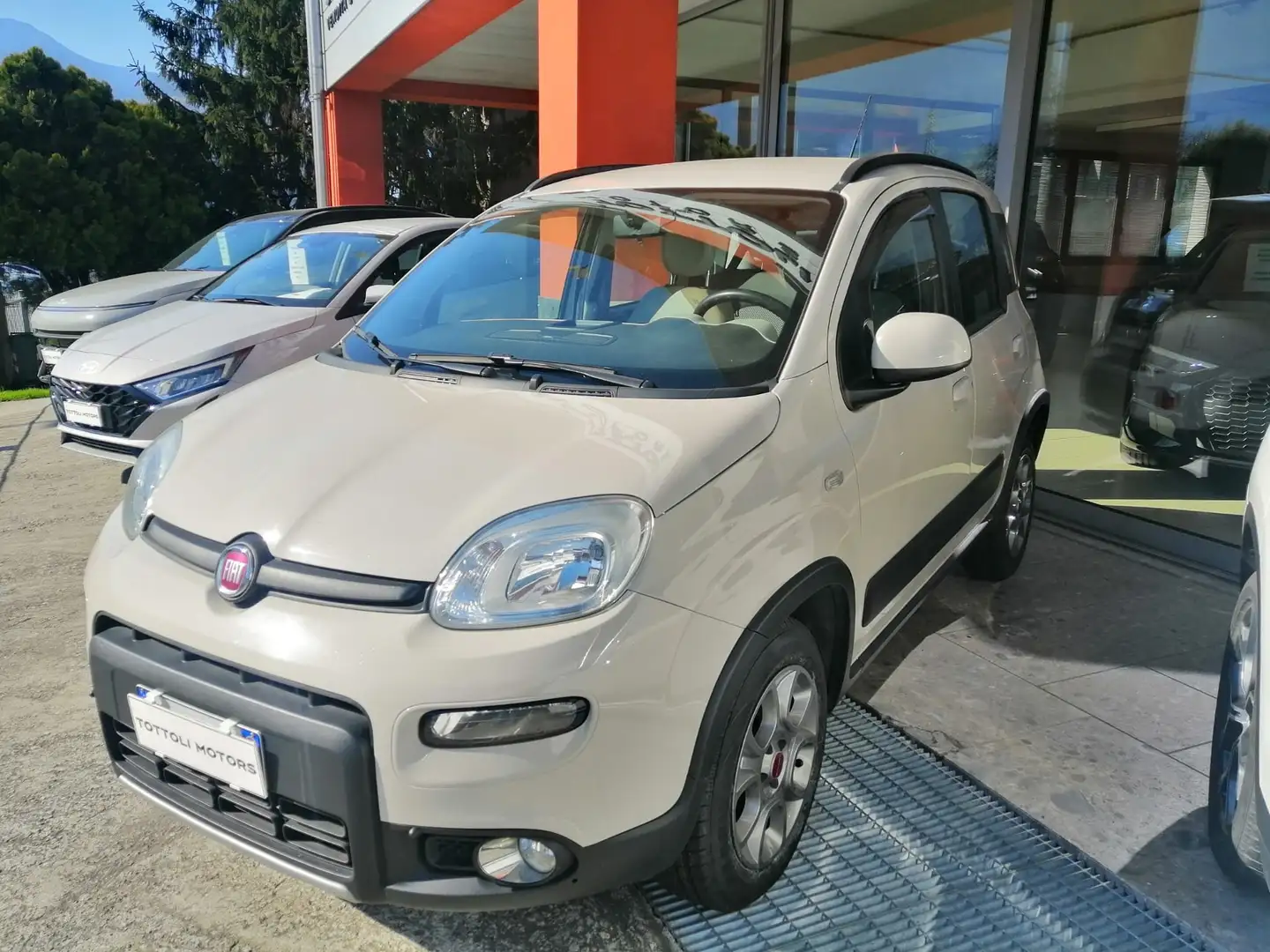Fiat Panda Panda 0.9 t.air turbo Trekking 85cv E6 Beige - 2