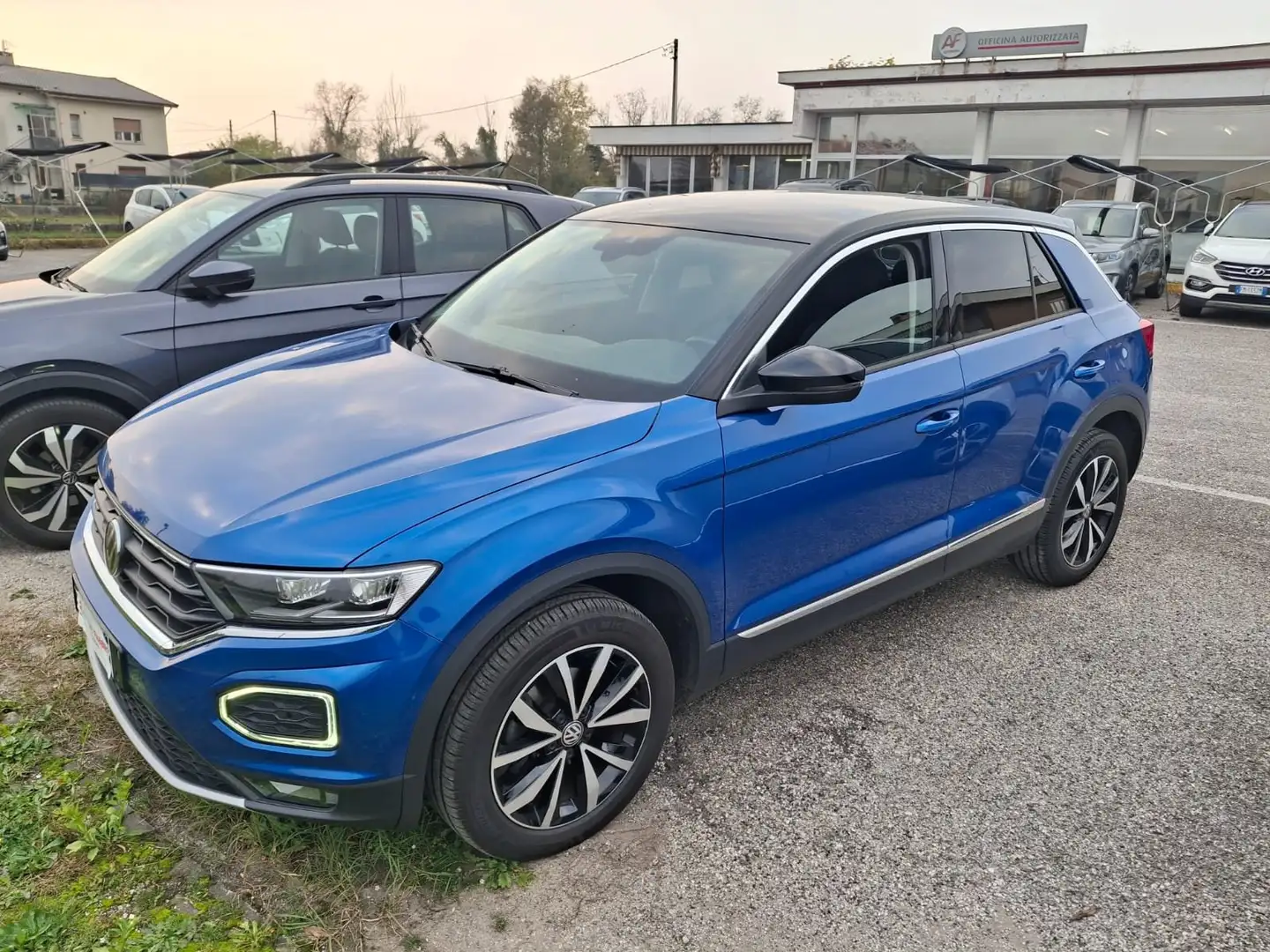Volkswagen T-Roc T-Roc I 2017 1.5 tsi Advanced dsg Bleu - 2