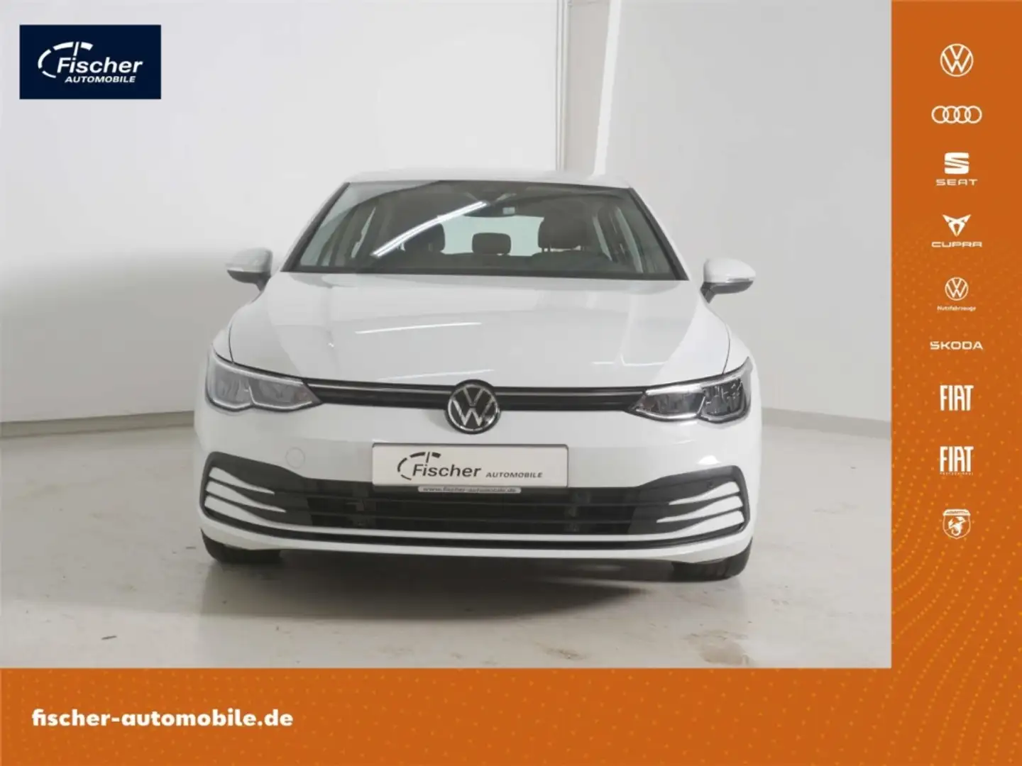 Volkswagen Golf 2.0 TDI Life 6-Gg. NAV/LED/ACC/Klima/SH Weiß - 1