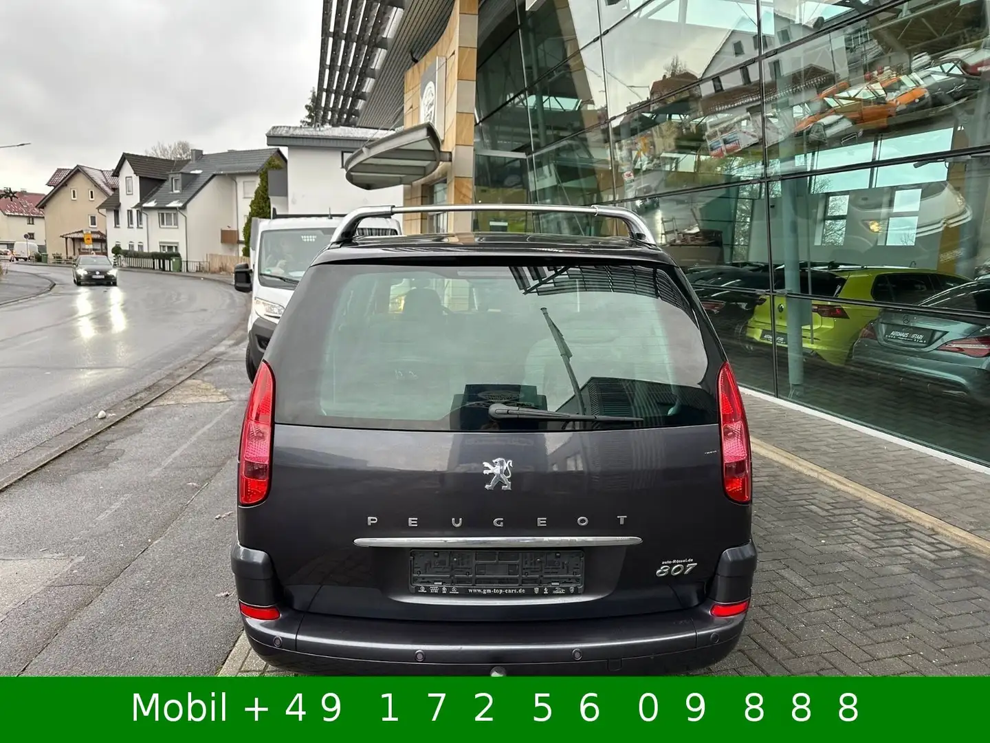 Peugeot 807 Premium HDI 7 Sitzer el.Türen AHK Grau - 2