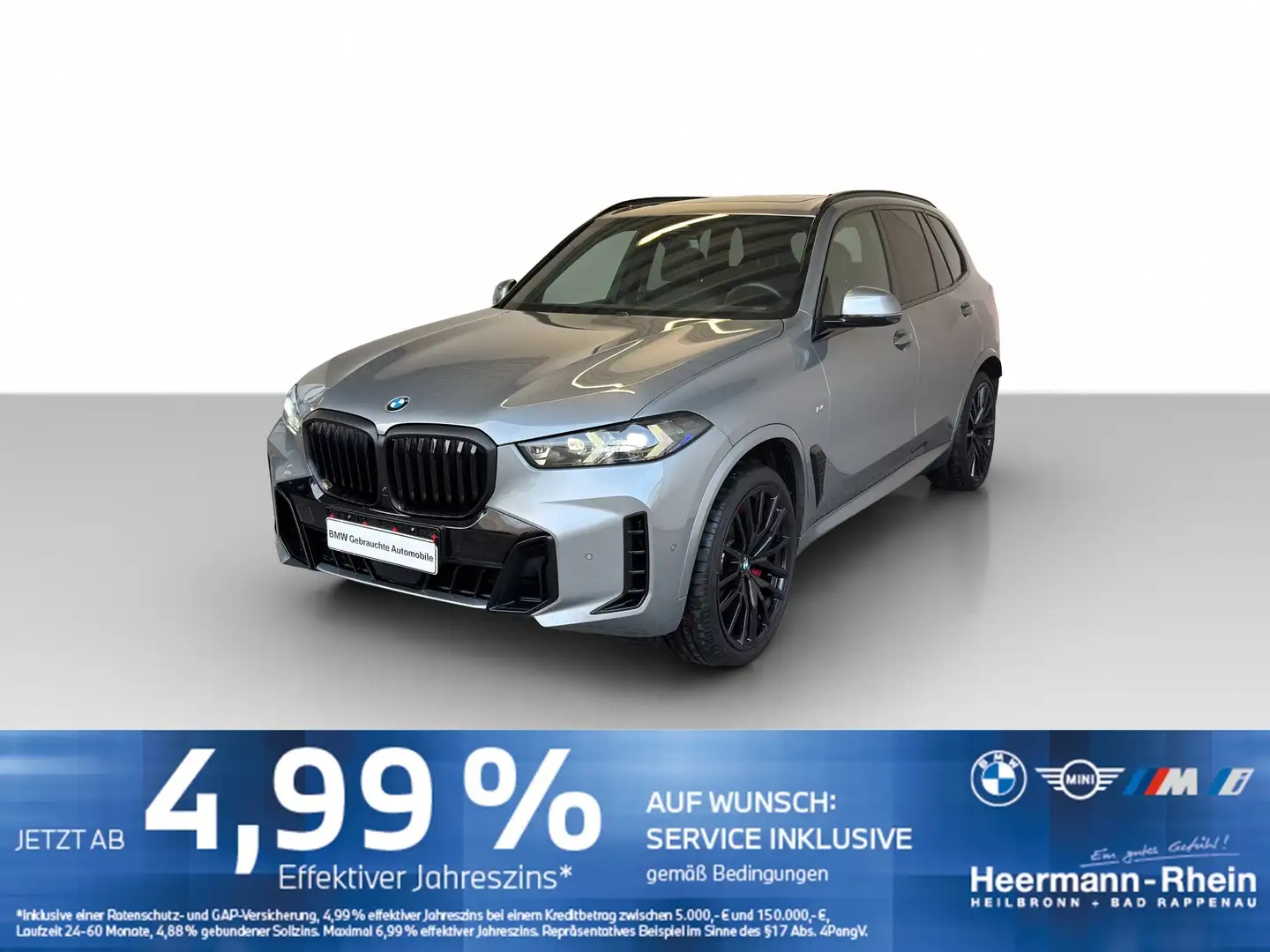BMW X5 xDrive30dA M Sport Pro LiveCock.LED.AHK.GSD. Grau - 2