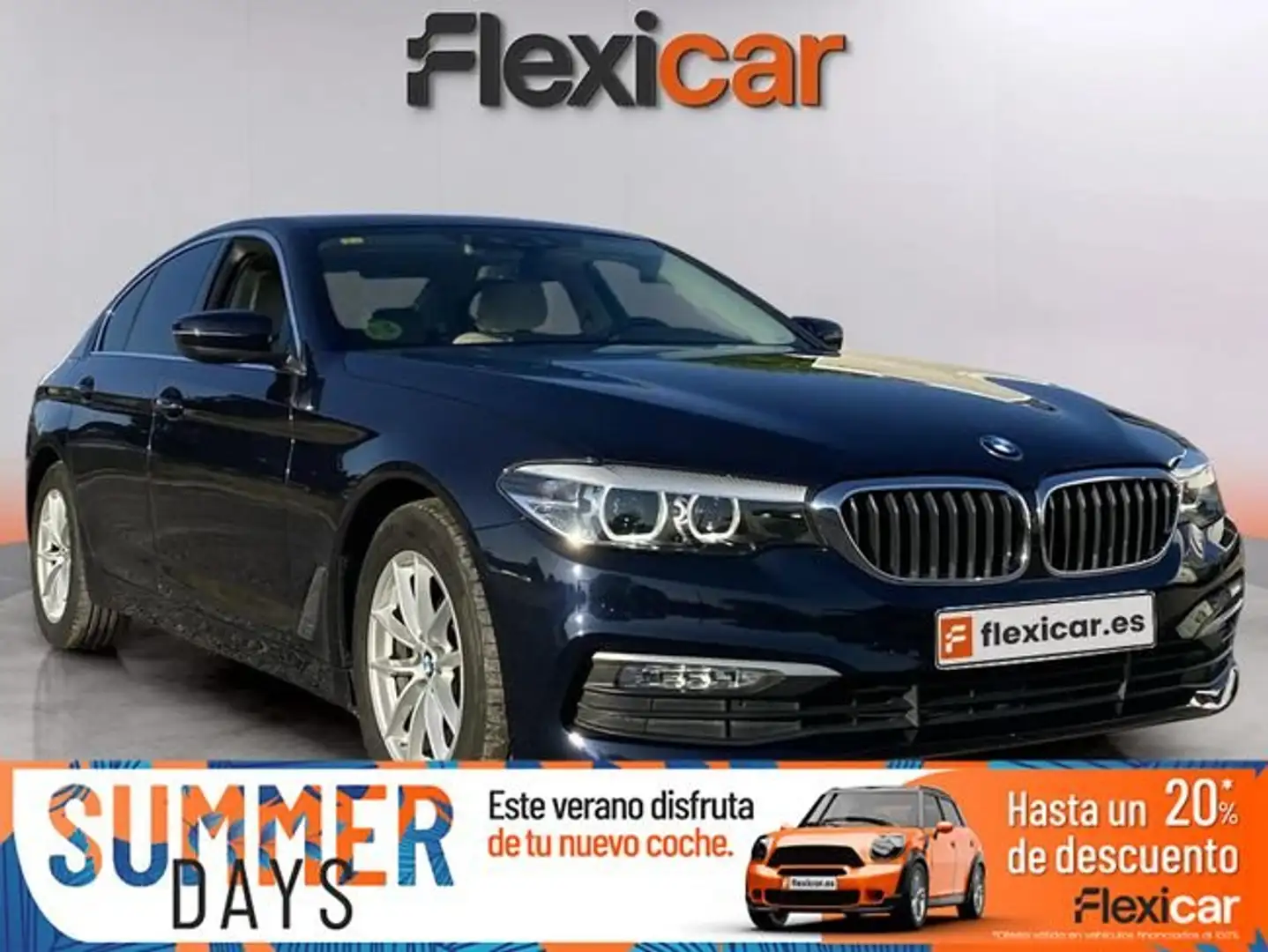BMW Active Hybrid 5 520d+-+4P+%282018%29 Albastru - 1
