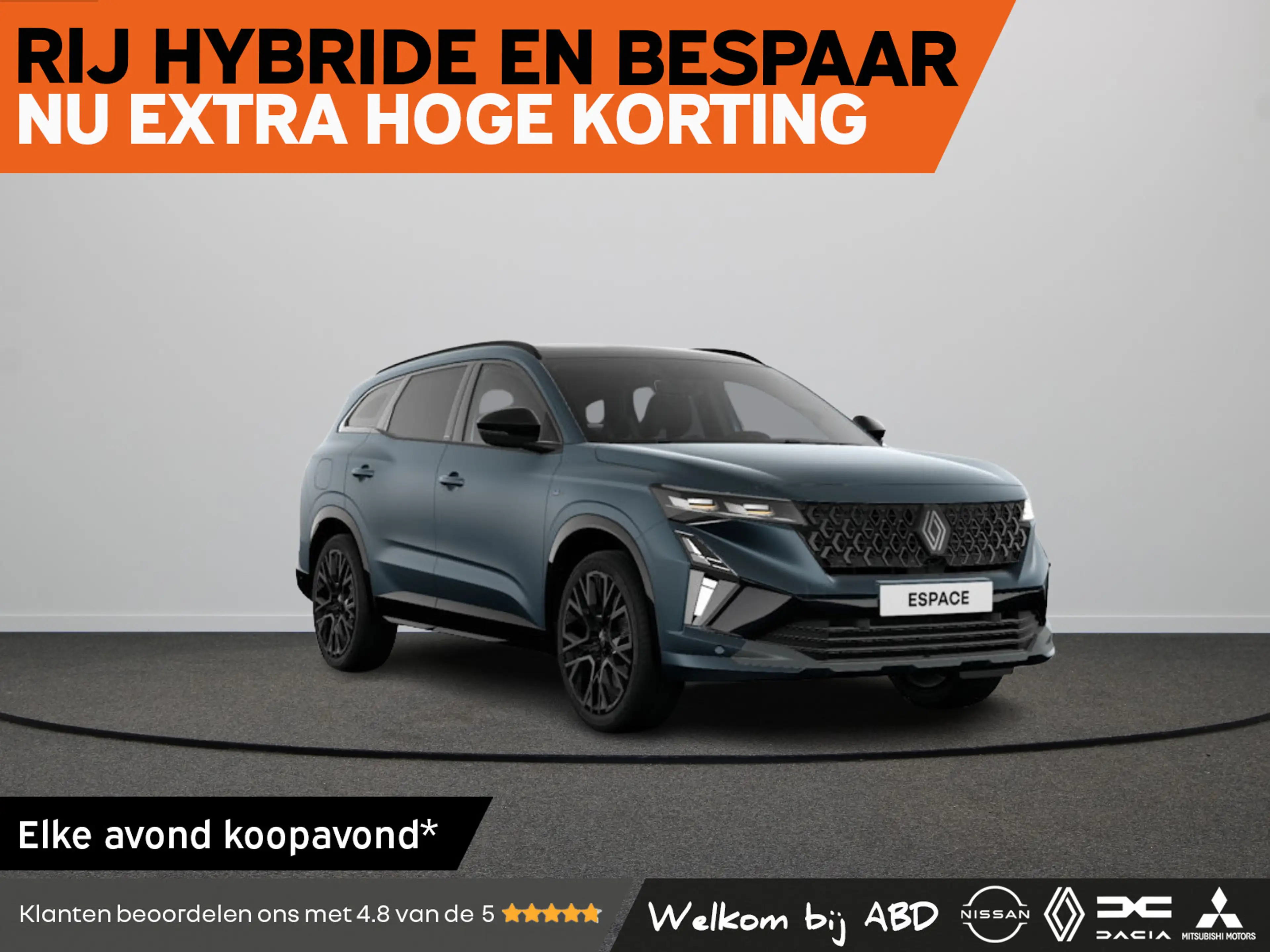 Renault Espace esprit Alpine Hybrid 200 | Elektronisch geregelde
