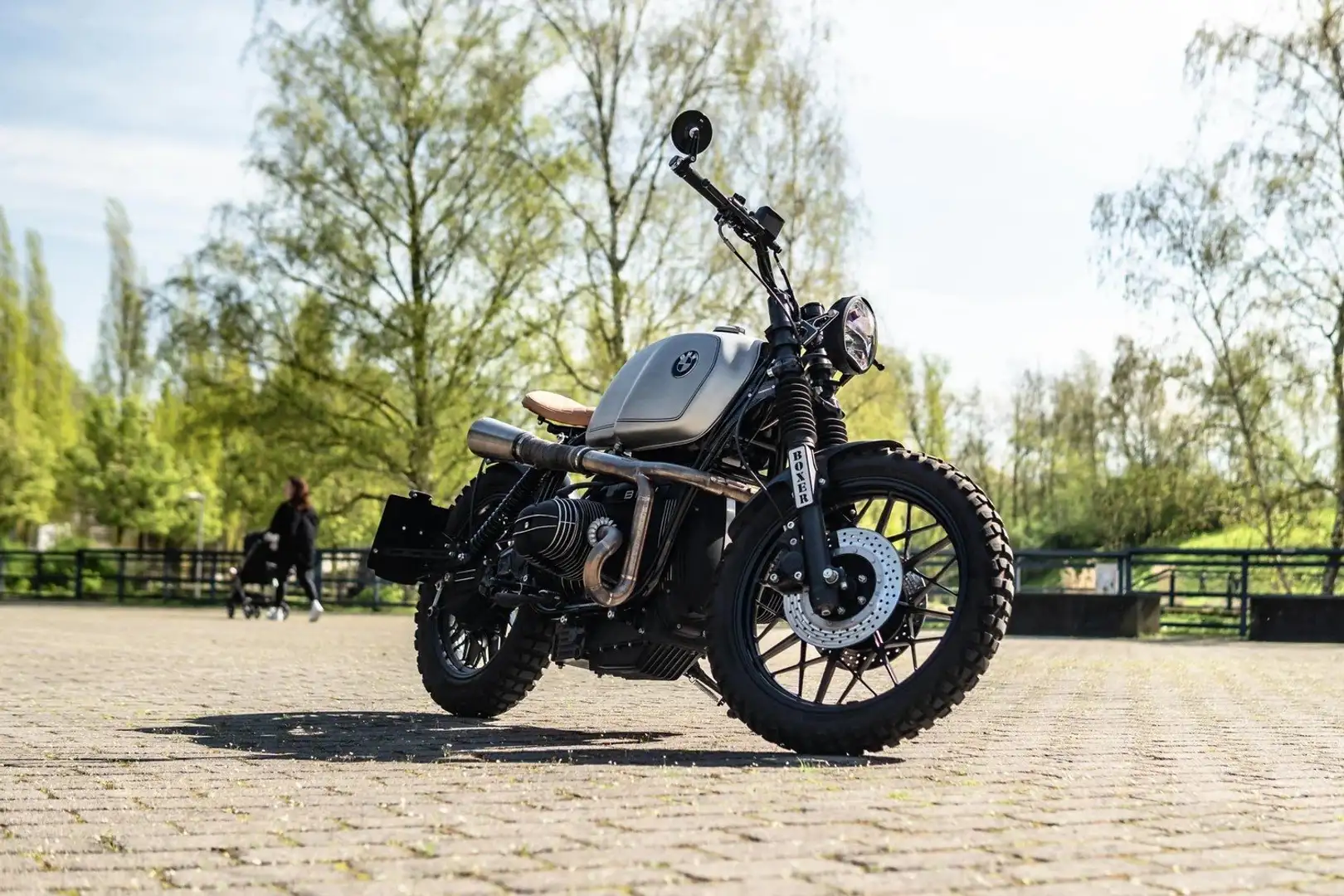 BMW R 80 Silber - 2
