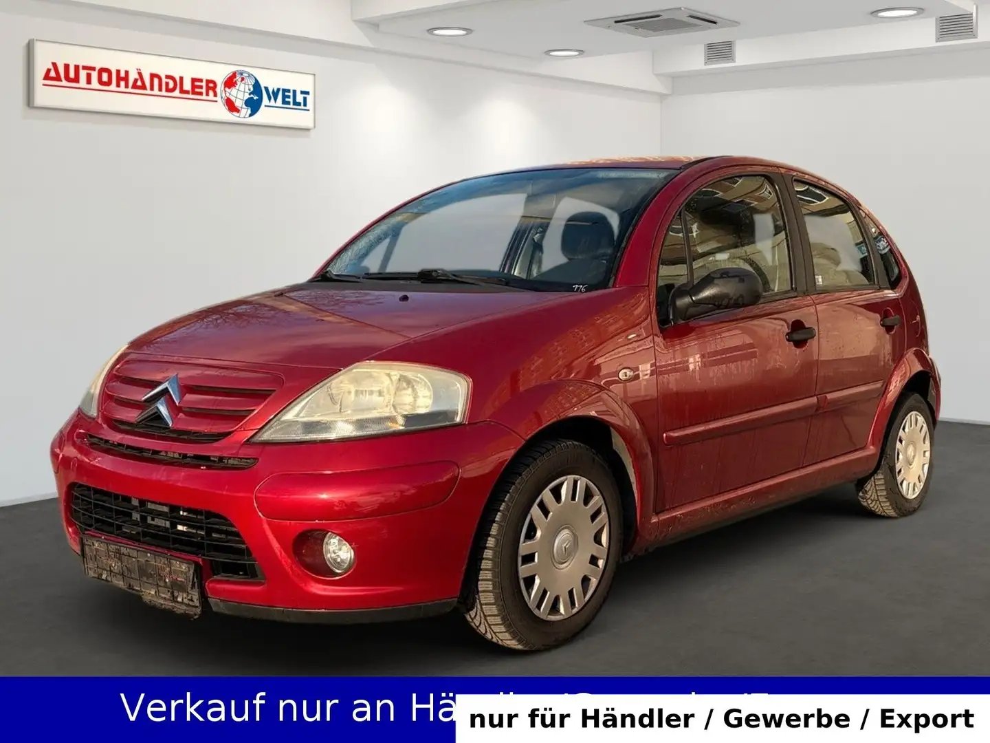 Citroen C3 1.1 i 5-trg. aus 1. Hand Klimaanlage Rot - 1