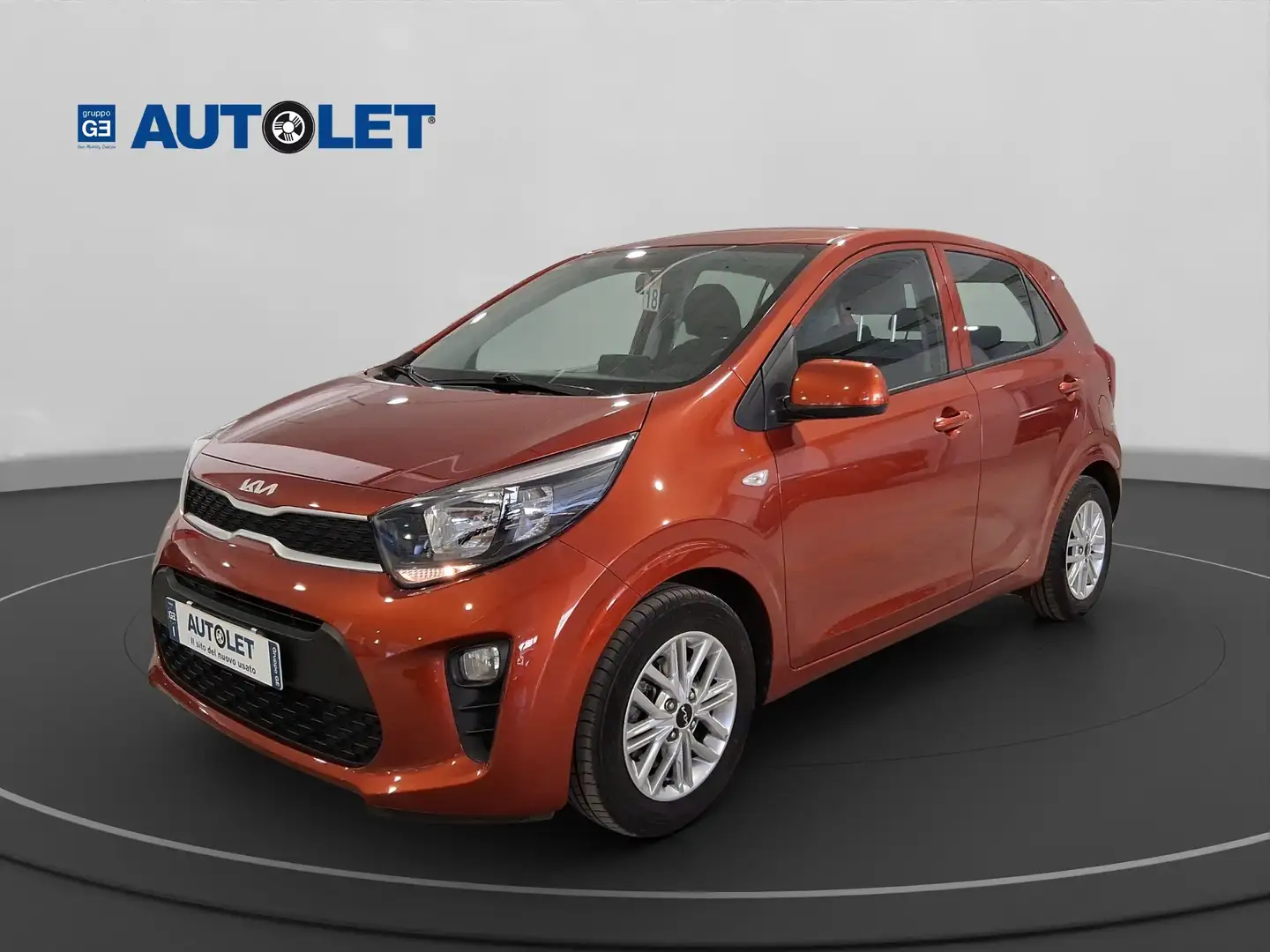 Kia Picanto Picanto 1.0 dpi Urban Techno Arancione - 1