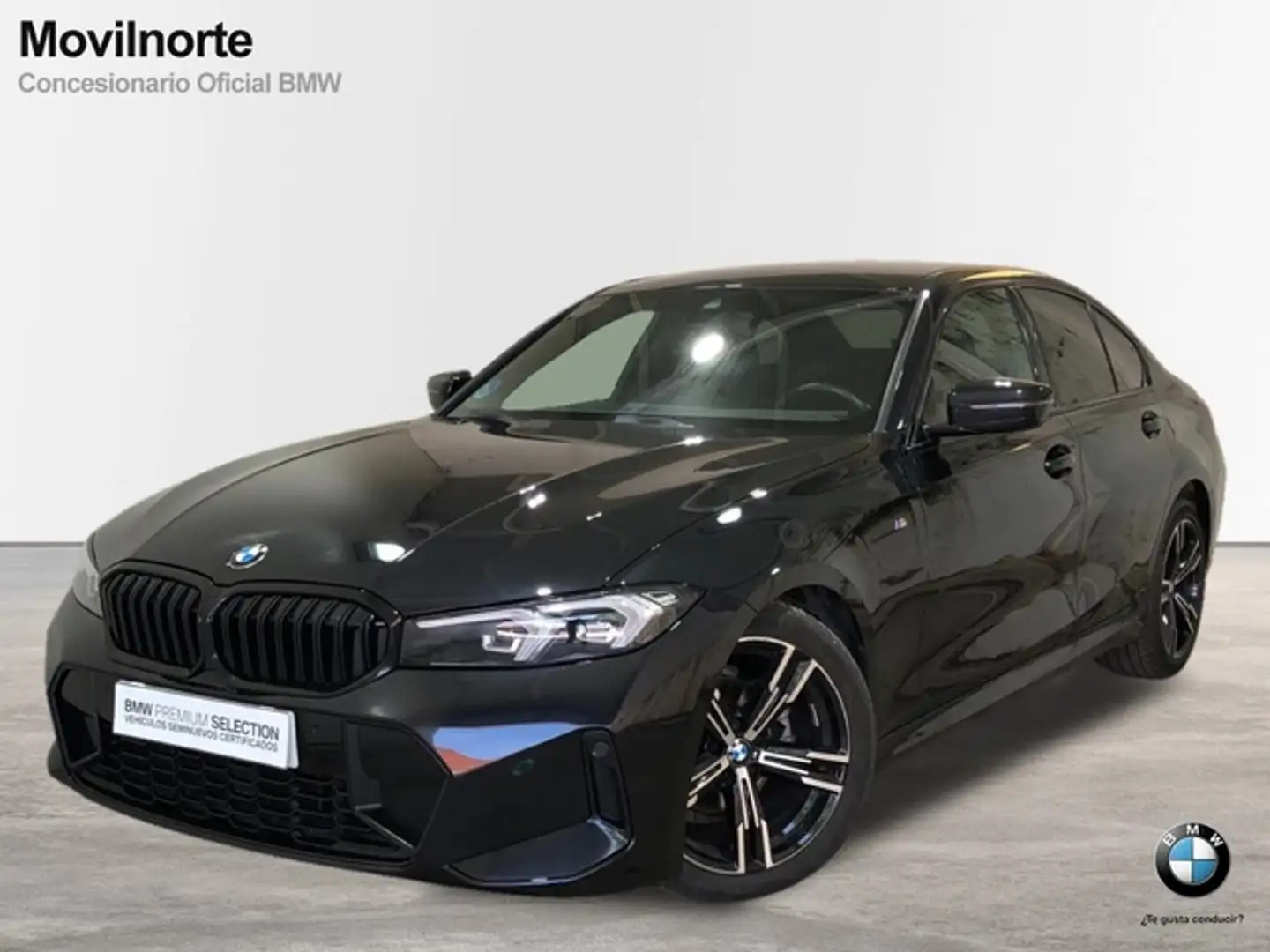 BMW 318 318dA Negro - 1