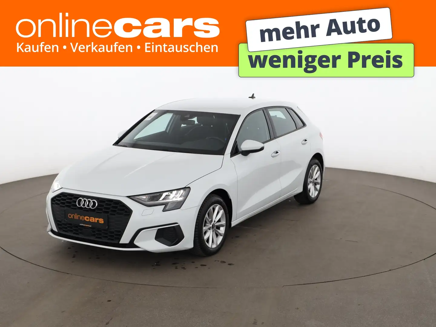 Audi A3 SB 30 TFSI NAVI ASSIST TEMPOMAT DIGITAL-TACHO Weiß - 1