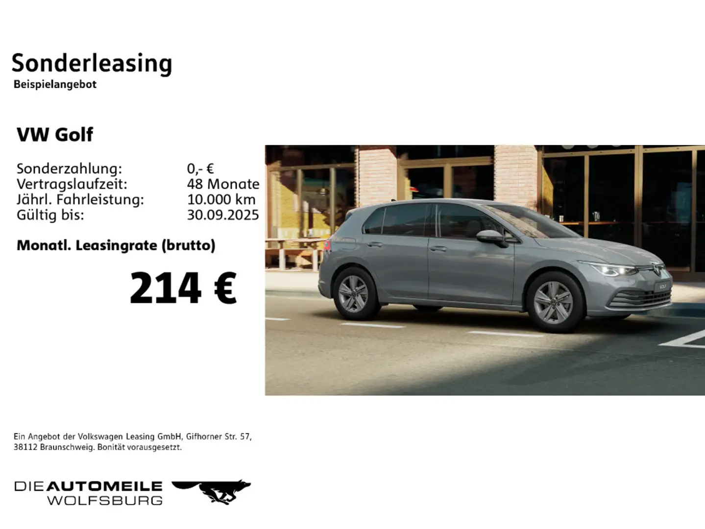 Volkswagen Golf 8 VIII 1.5 TSI Life Matrix/ACC Grau - 2