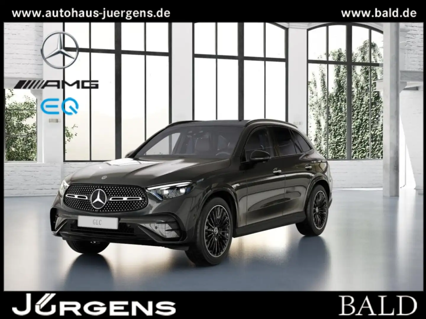 Mercedes-Benz GLC 400 e 4M AMG-Sport/Technik/Pano/Burm/AHK/20" Gris - 2