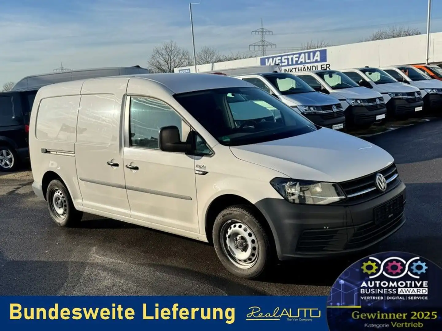 Volkswagen Caddy Maxi Kasten 2.0TDI DSG NAVI*Kamera*AHK Blanc - 1