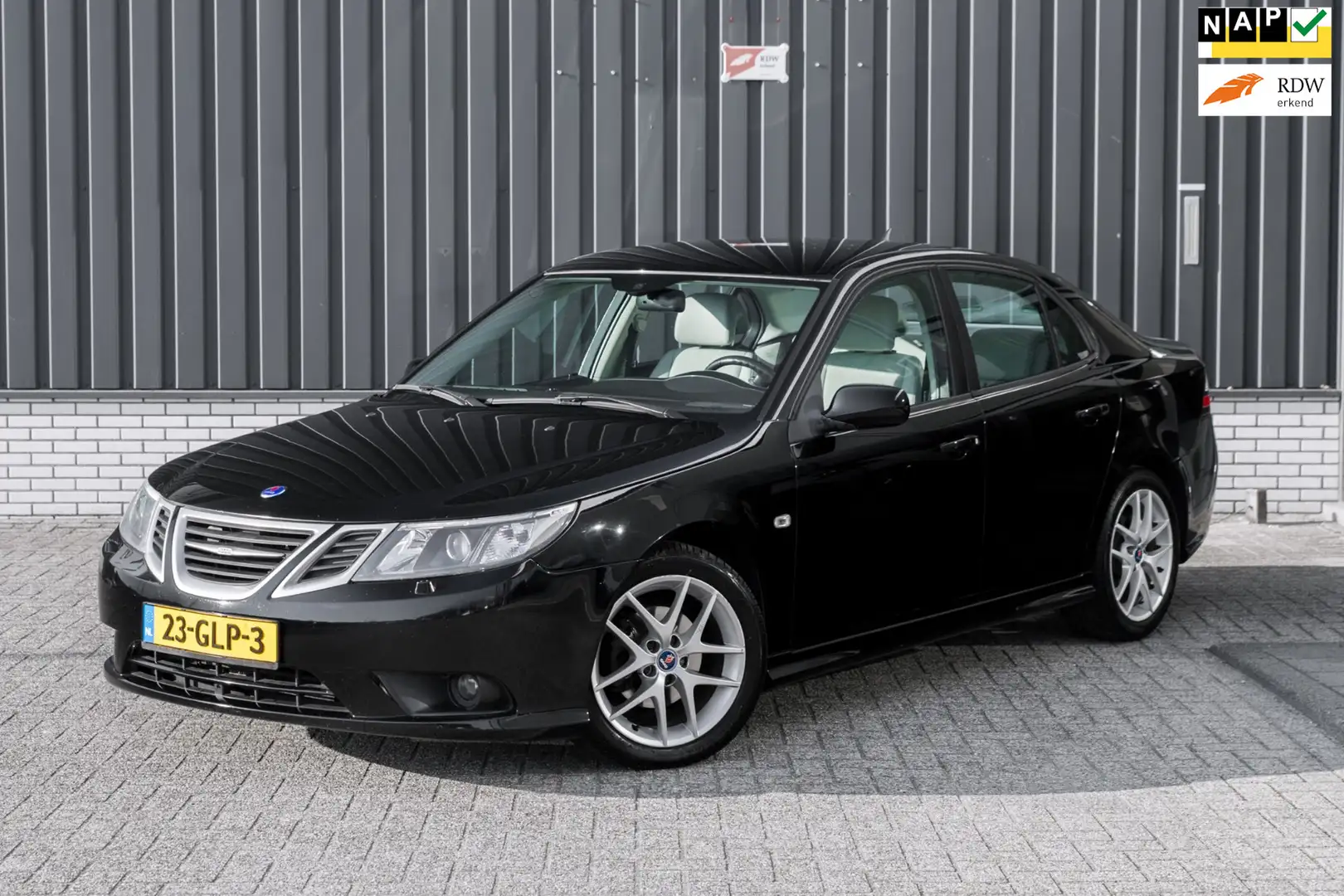 Saab 9-3 Sport Sedan 1.8t Norden *Volledig Onderhouden* Noir - 1