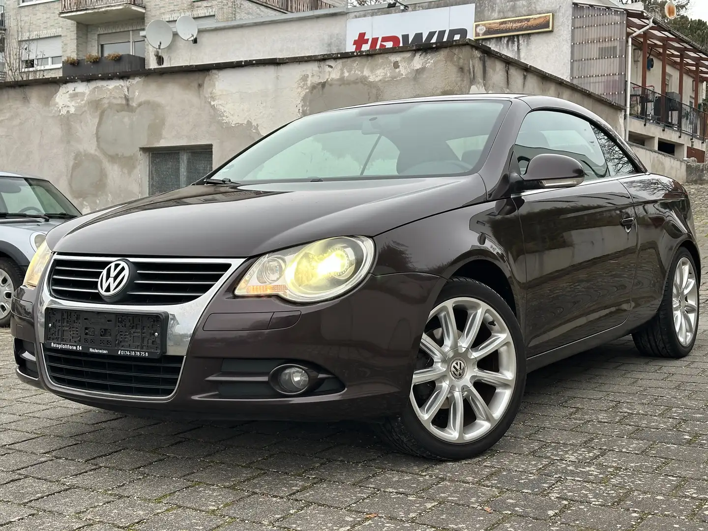 Volkswagen Eos 2.0 Leder Xenon Bruin - 1