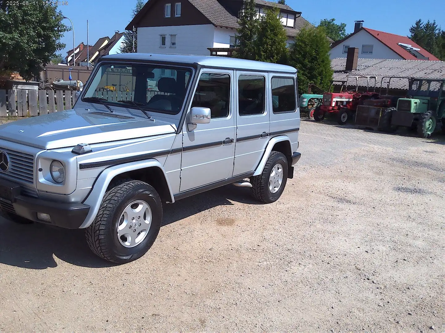 Mercedes-Benz G 270 CDI Station Wagon Lang Silber - 2