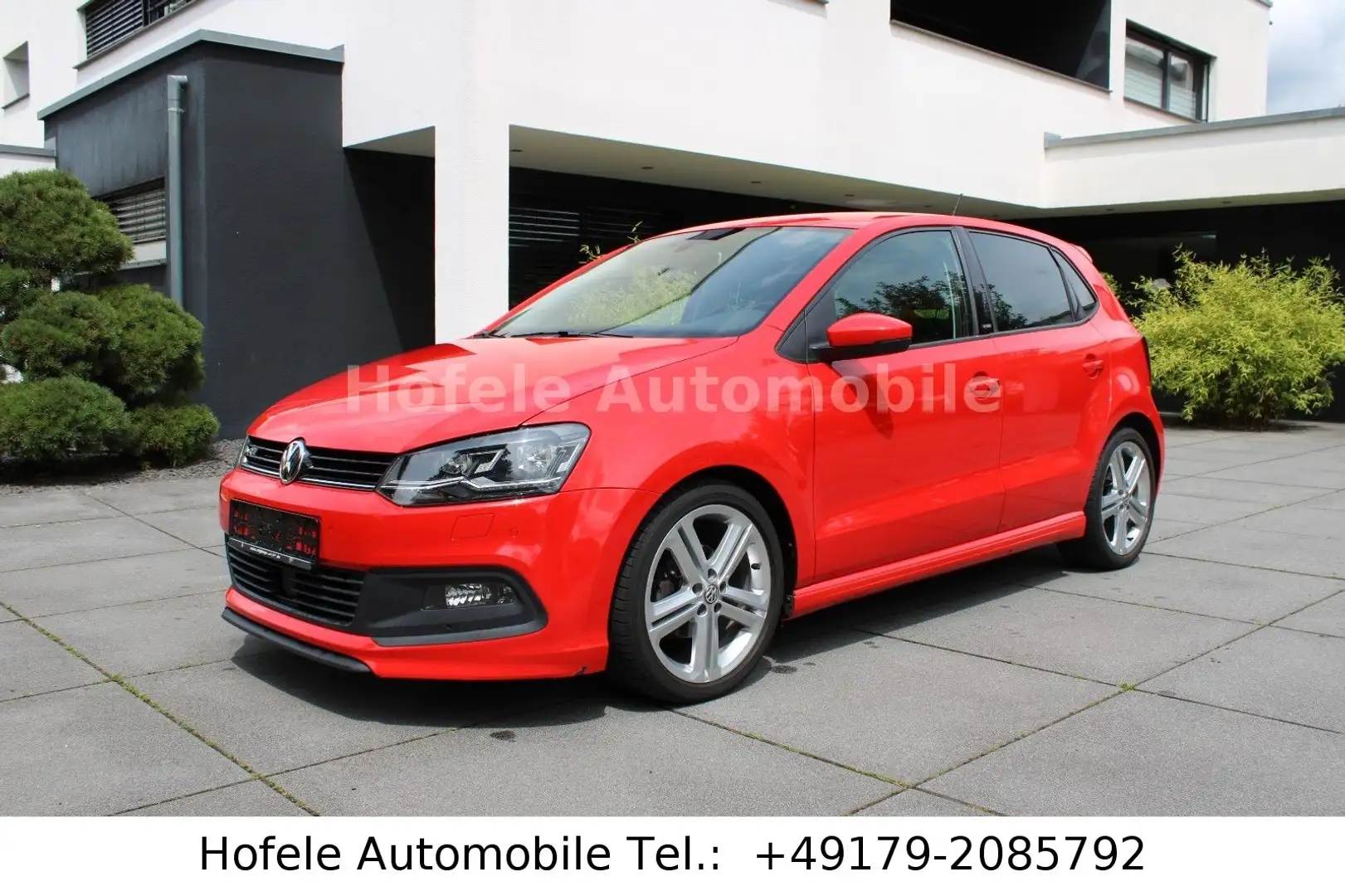Volkswagen Polo V Allstar **LED/NAVI/SHZ/R-LINE** Rood - 1