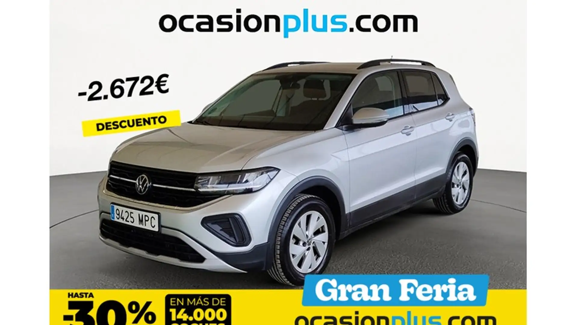 Volkswagen T-Cross 1.0 TSI Life 85kW Aut. Silber - 1