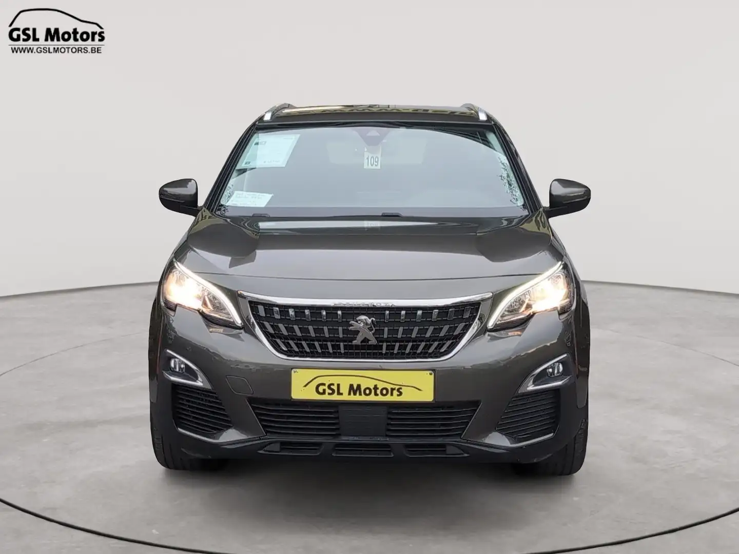 Peugeot 3008 1.2 130cv Automatique gris 06/17 92514km Airco GPS Gris - 2