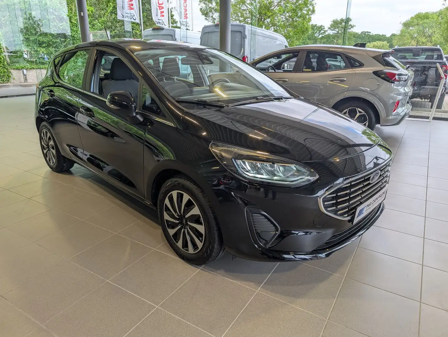 Ford Fiesta Titanium 1.0i Ecoboost 125pk Mild Hybrid Noir - 1