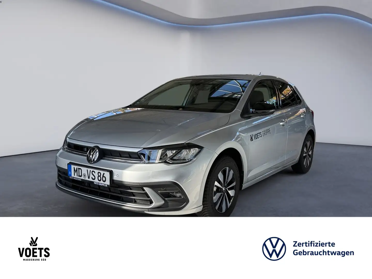 Volkswagen Polo VI GOAL 1.0 TSI DSG LED+NAVI+ACC+KAMERA Silber - 1