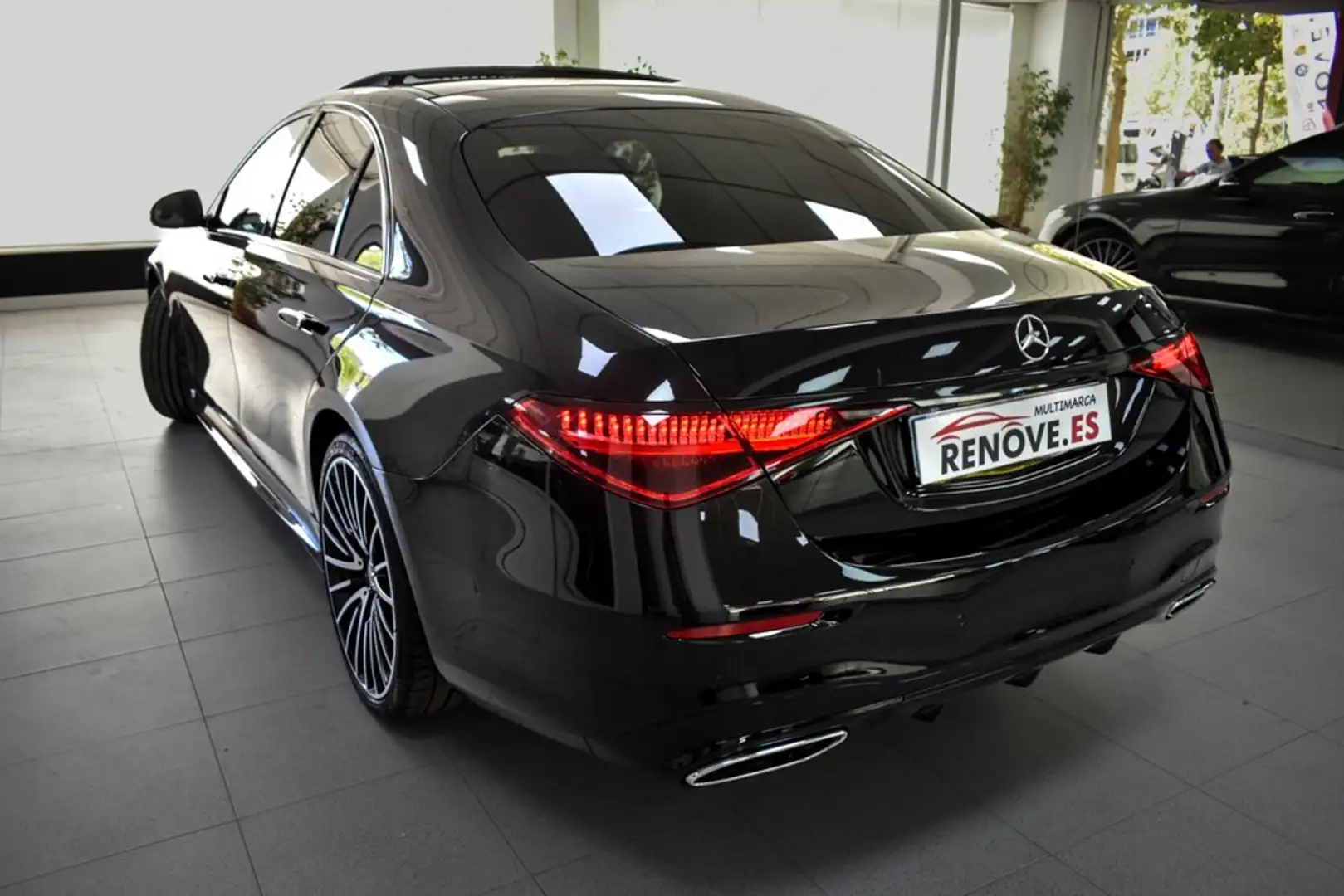 Mercedes-Benz S 400 d 4MATIC Larga Negro - 2