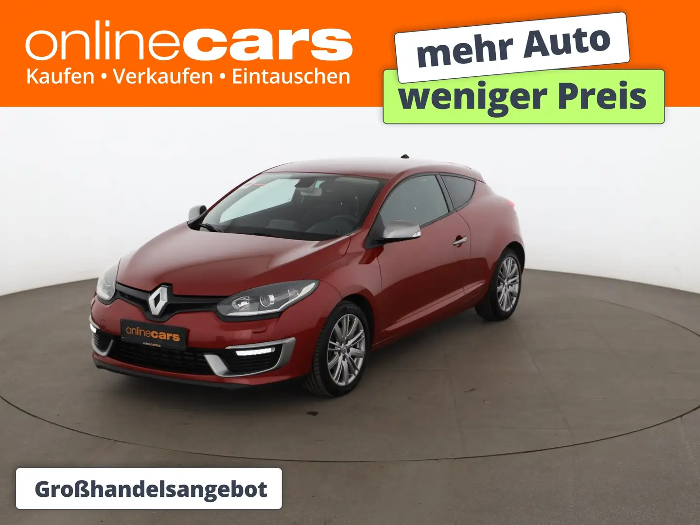 Renault Megane III Coupe 1.6 GT-Line LEDER NAVI SITZHZG Rot - 1