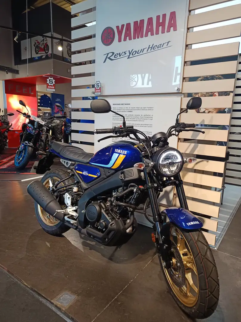 Yamaha XSR 125 Blauw - 1